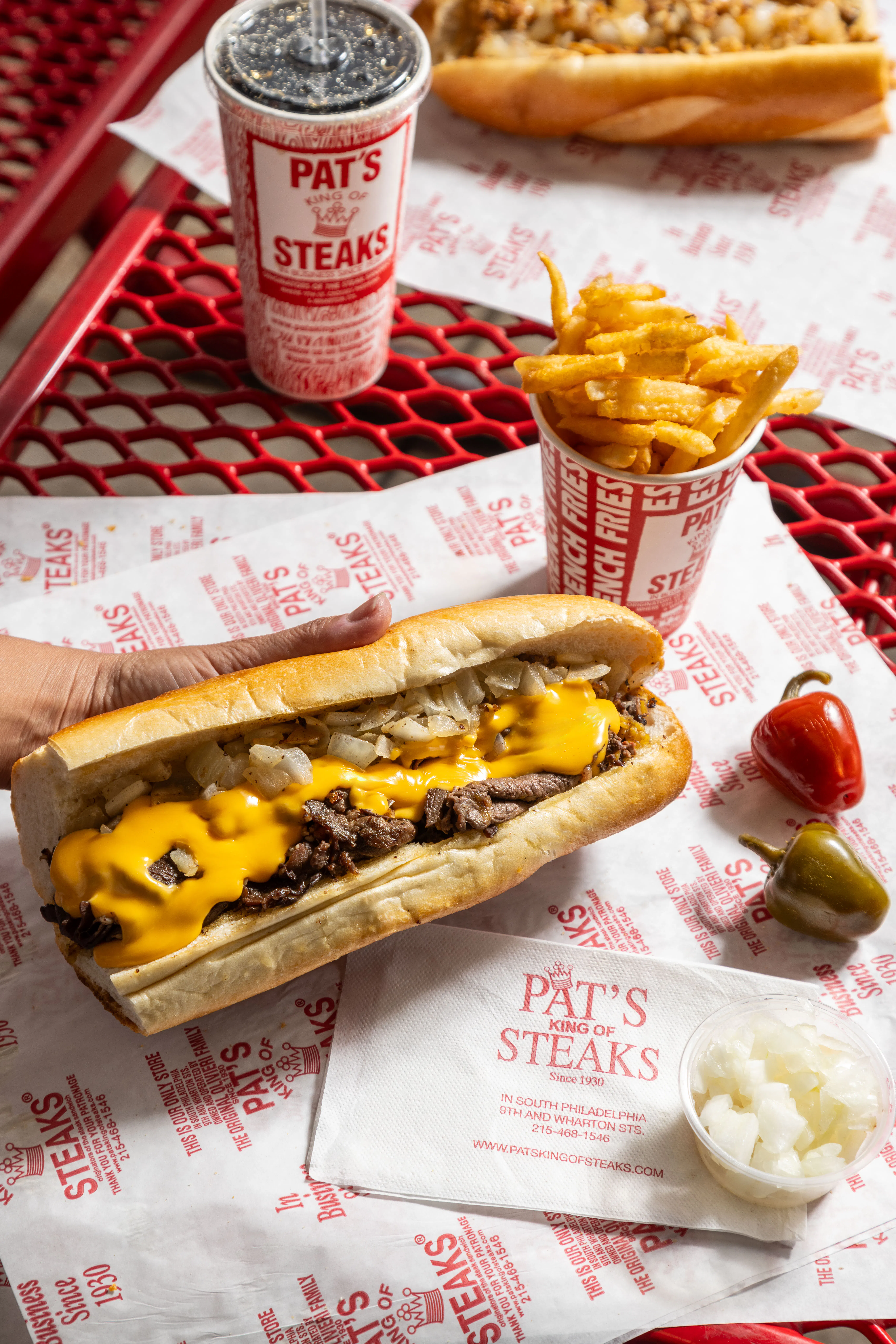 Pat's Original Philly Cheesesteak + Fries - 4 Pack by Pat's King of Steaks - Alternate image 3