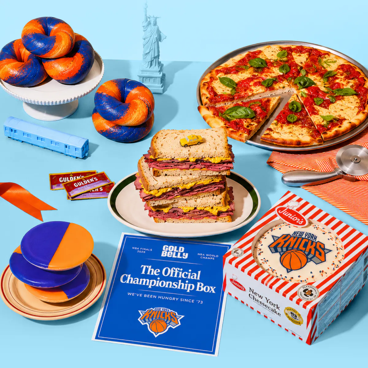 New York Knicks Official Championship Box by Taste of America