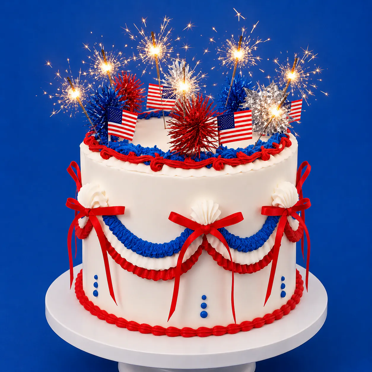 Let Freedom Sprinkle Cake by Sweet E's Bake Shop - Alternate image 3