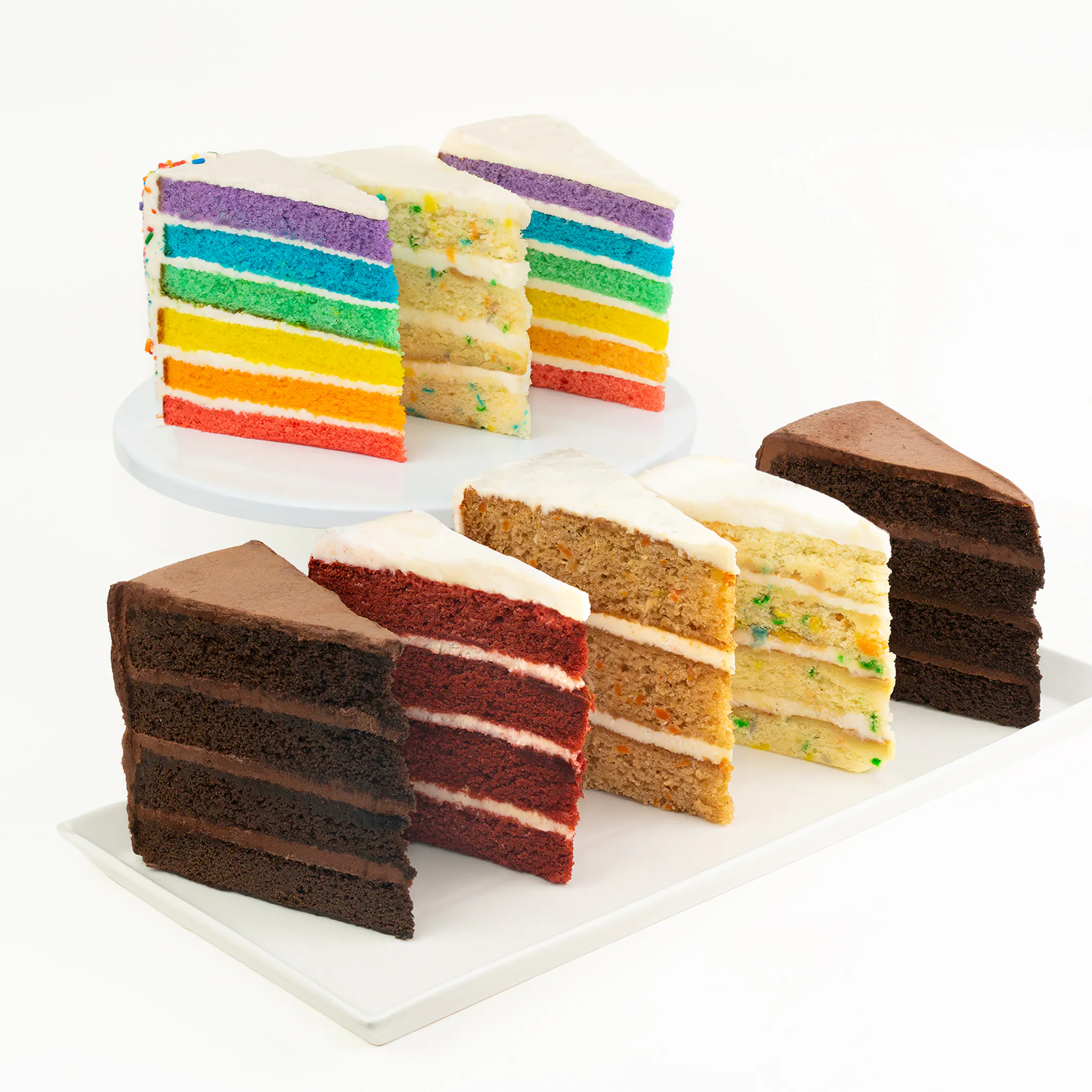 Best Sellers Cake Slice Sampler - 8 Slices by Carlo's Bakery