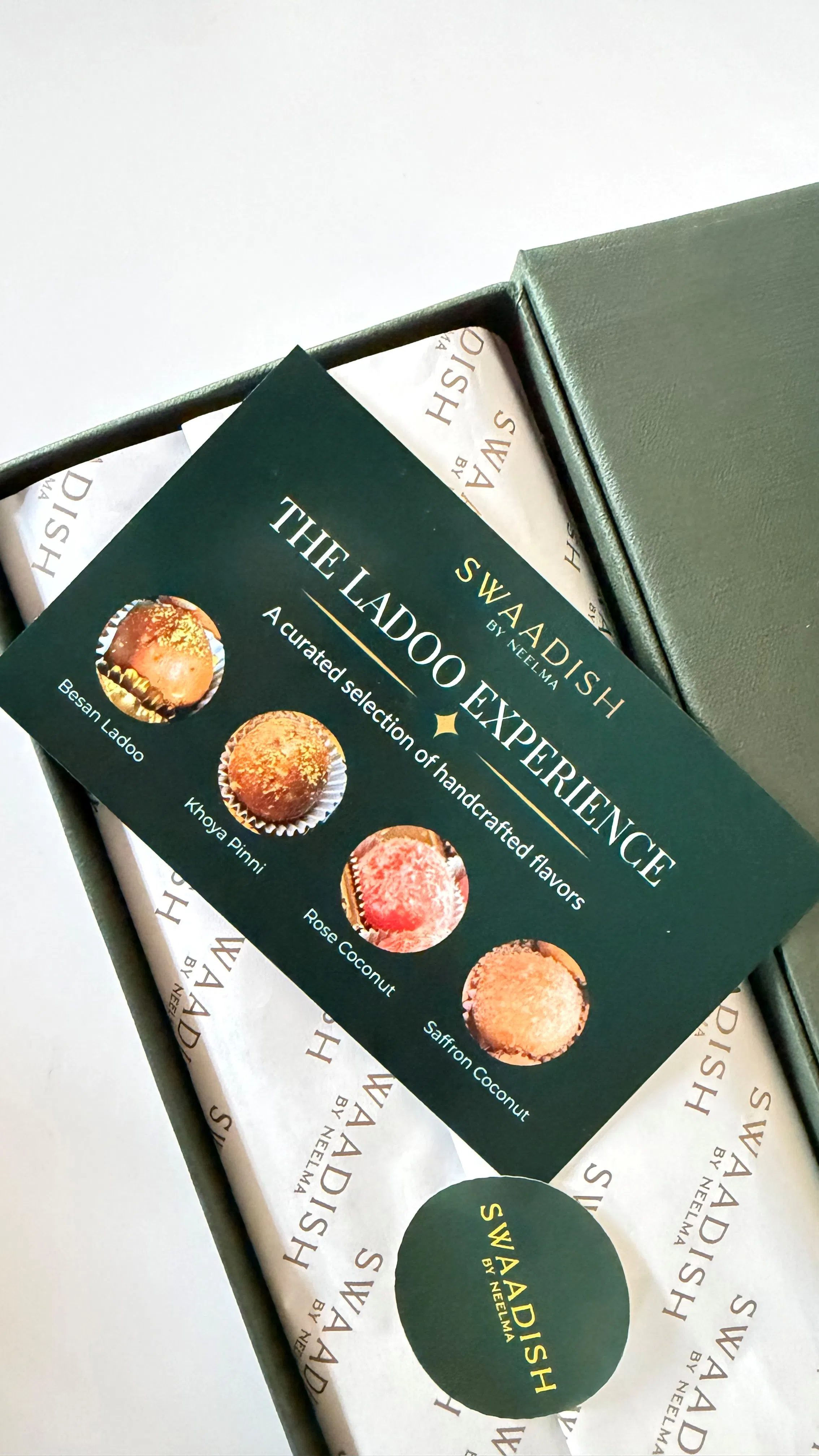 Ladoo Experience Box of 12 by Swaadish By Neelma - Alternate image 3