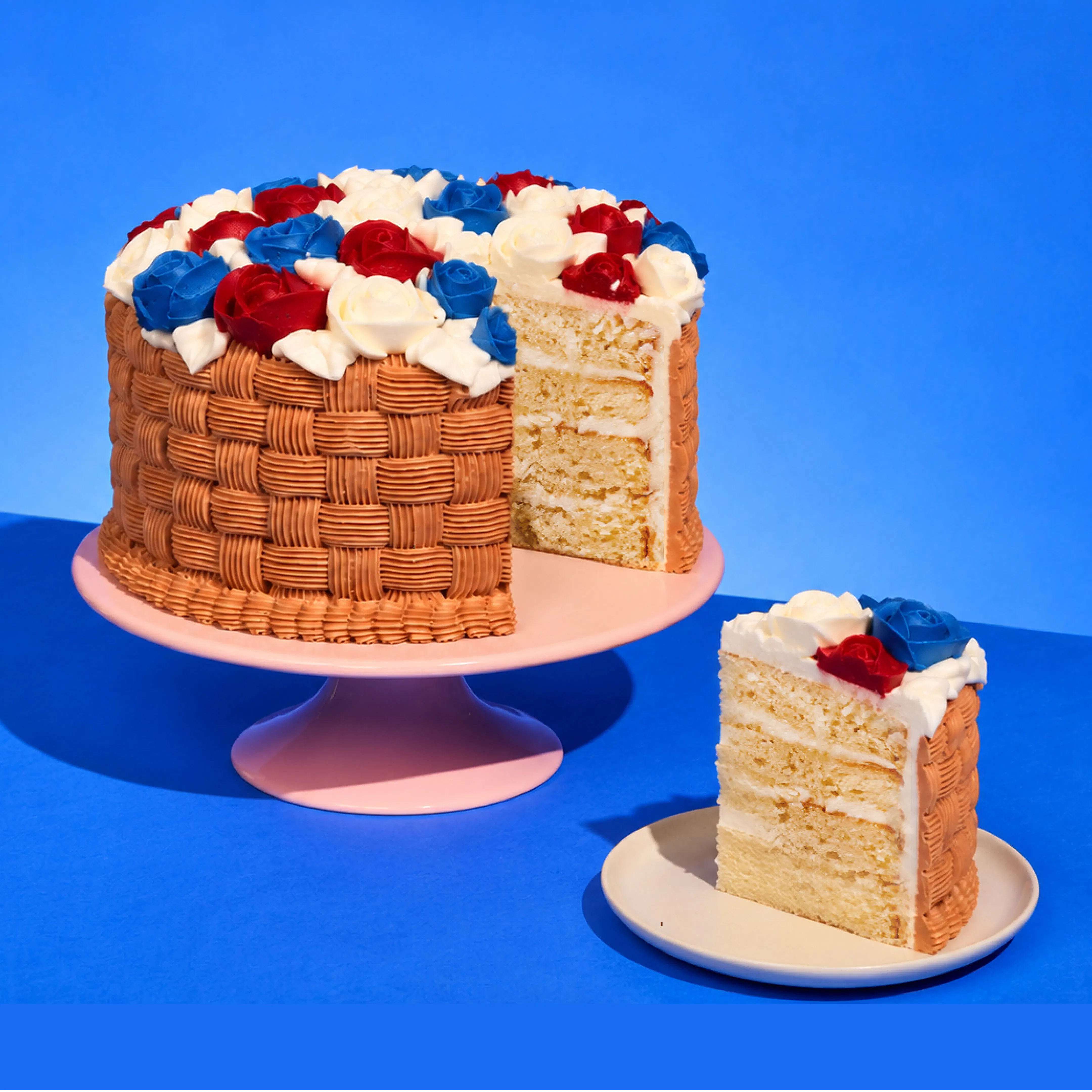 American Garden Party Cake by Hansen's Cakes