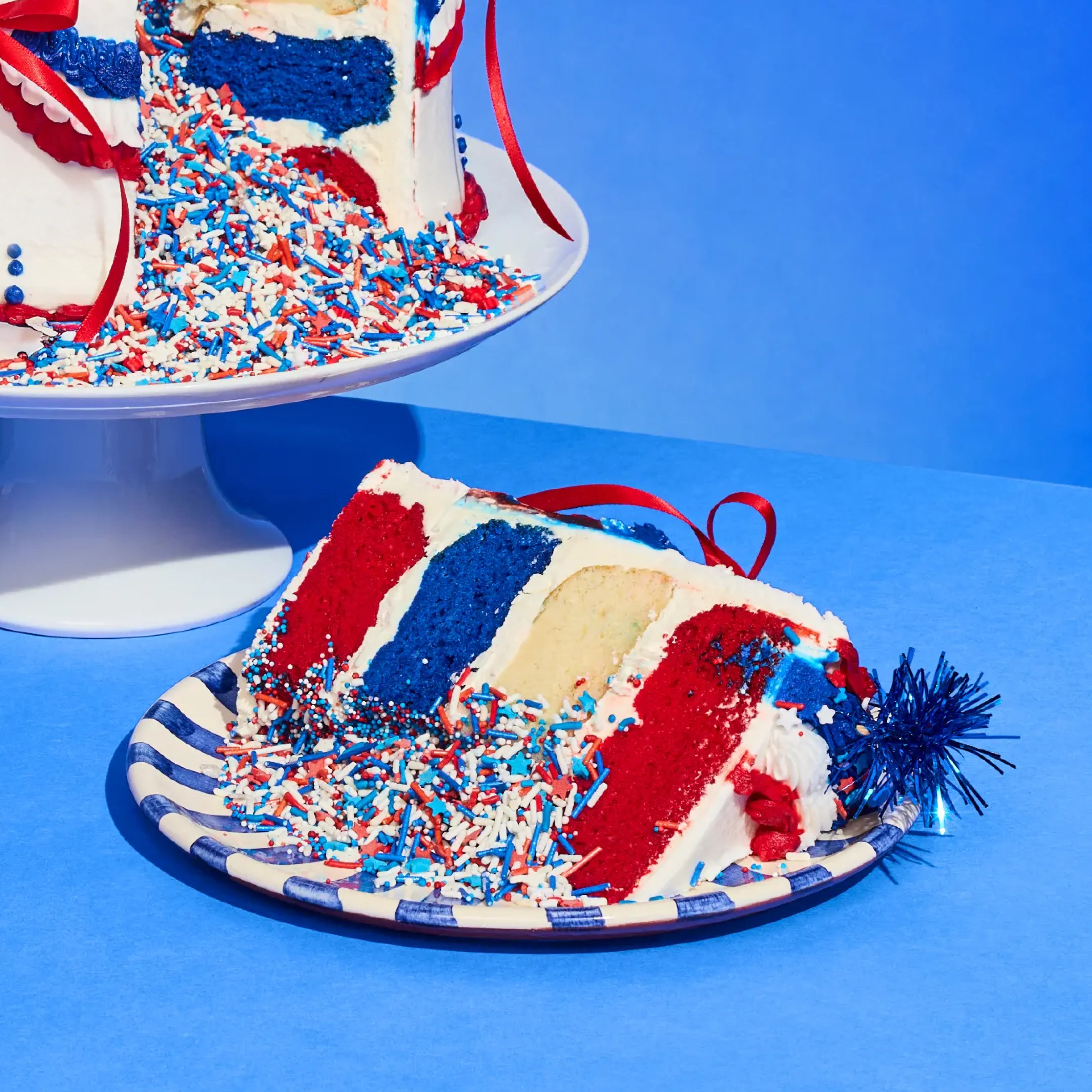 Let Freedom Sprinkle Cake by Sweet E's Bake Shop - Alternate image 1