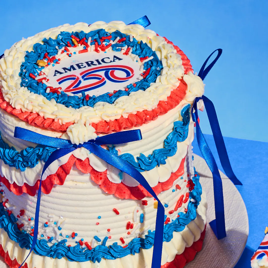 Love & Liberty Tiered Cake by Trophy Cupcakes - Alternate image 5
