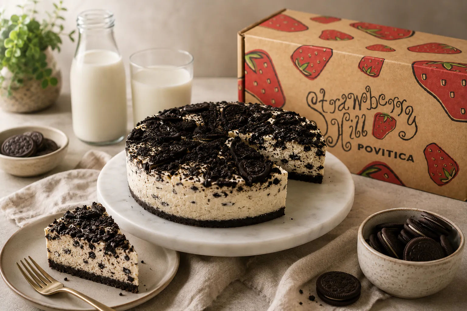 Strawberry Hill Baking Co - Cookies N' Cream Cheesecake