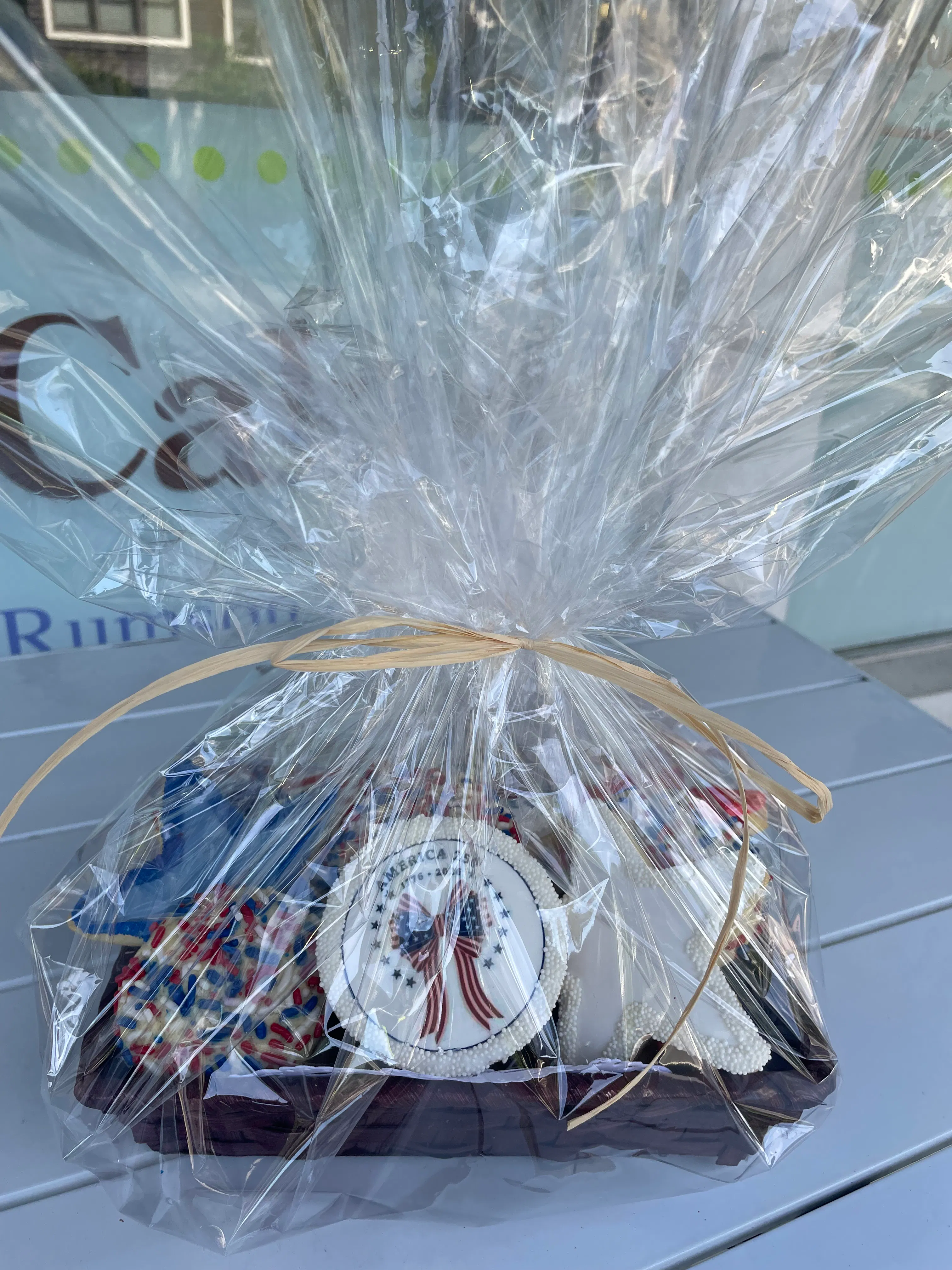 Seasonal Cookie Basket by Cups & Cakes Bakery - Alternate image 1