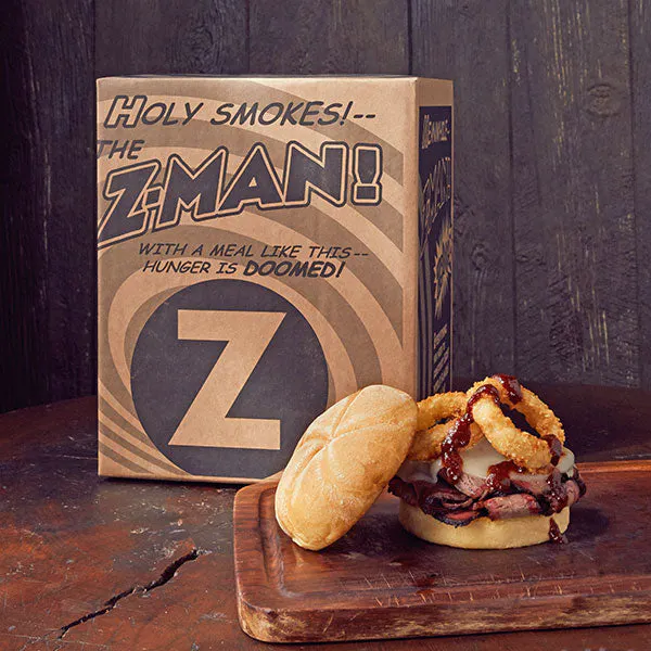 Legendary Brisket Z-Man Sandwich Kit - 8 Pack by Joe's KC BBQ