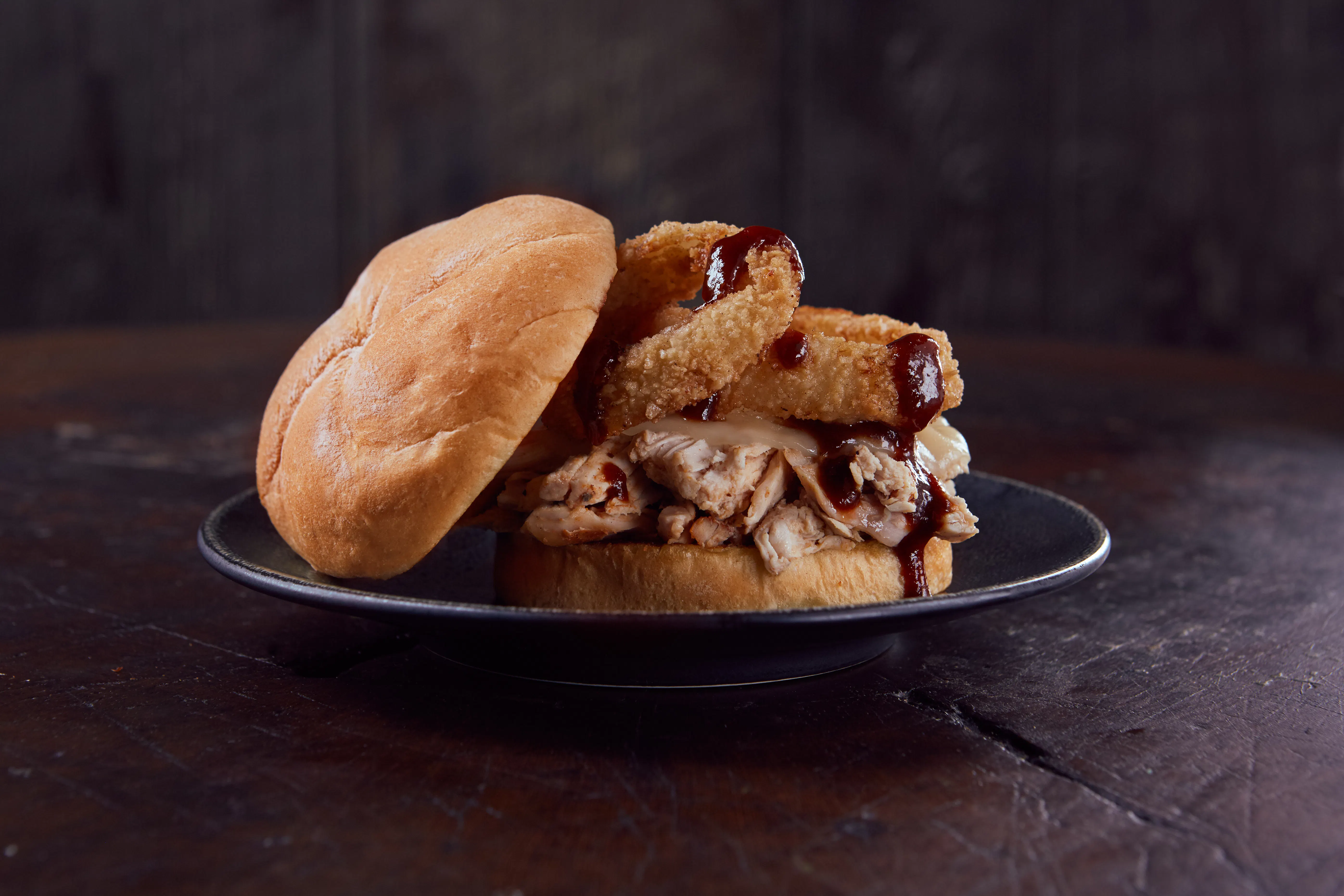 Legendary Pulled Chicken Z-Man Sandwich Kit - 8 Pack by Joe's KC BBQ - Alternate image 1