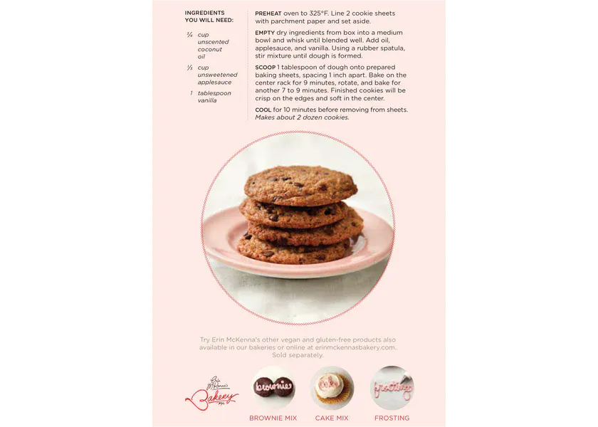 Vegan + Gluten Free  Chocolate Chip Cookie Mix by Erin McKenna's Bakery - Alternate image 1