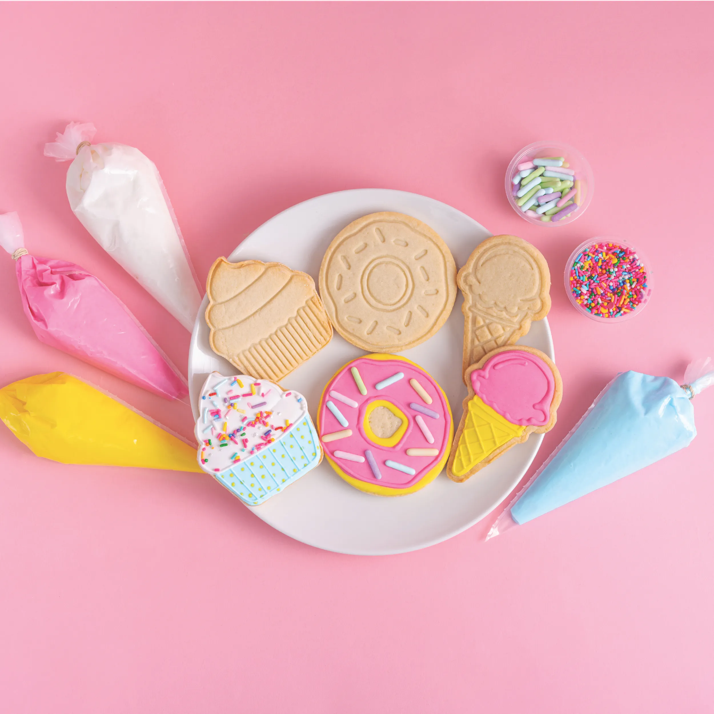 Summertime Sweetness Cookie Decorating Kit - 6 Pack by Sweet E's Bake Shop