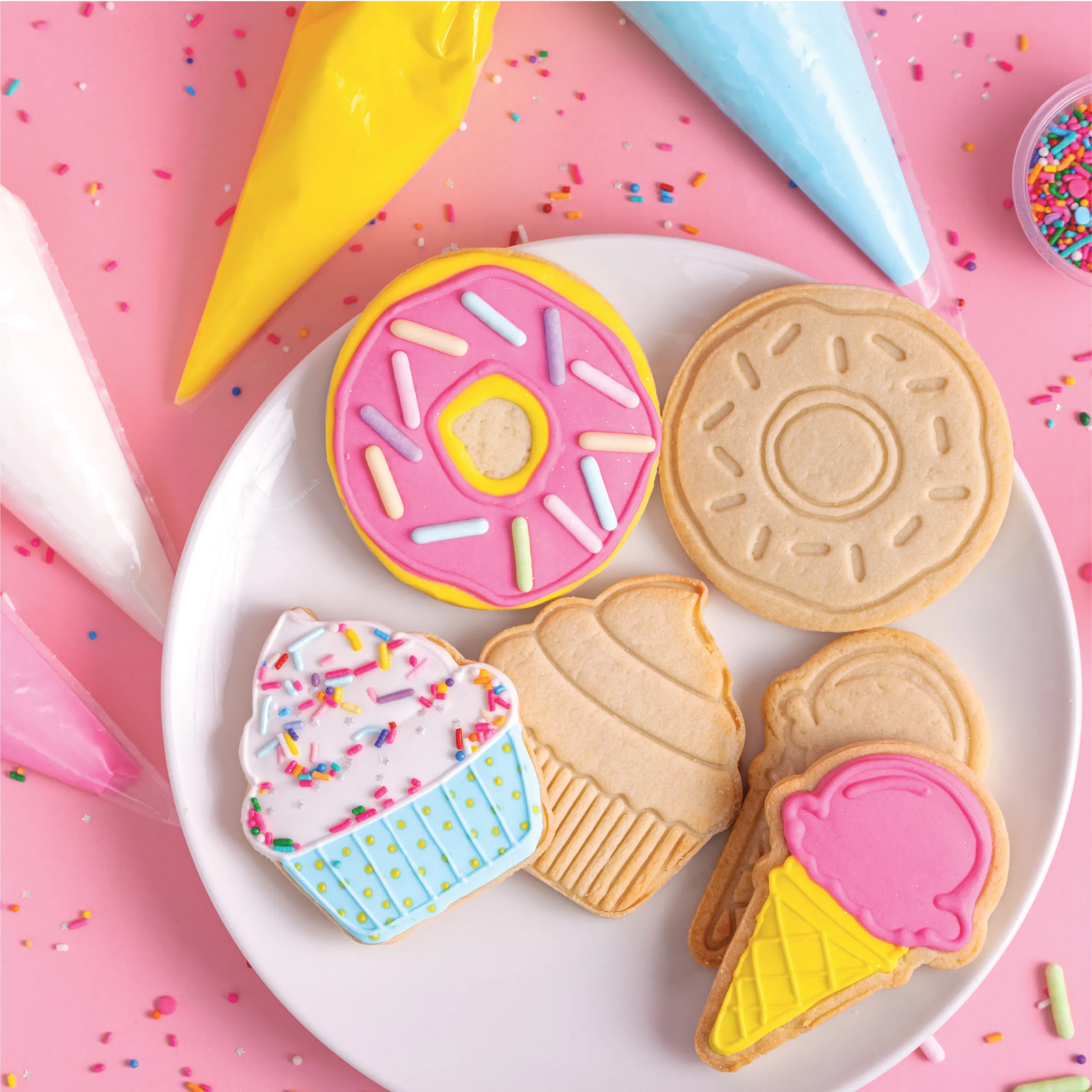 Summertime Sweetness Cookie Decorating Kit - 6 Pack by Sweet E's Bake Shop - Alternate image 5