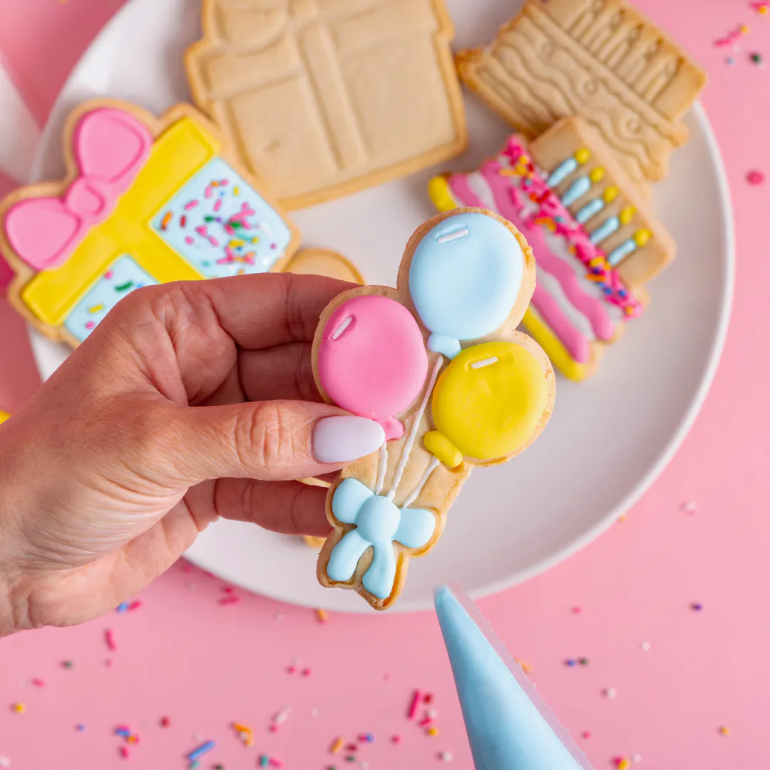 Birthday Cookie Decorating Kit - 6 Pack by Sweet E's Bake Shop - Alternate image 4