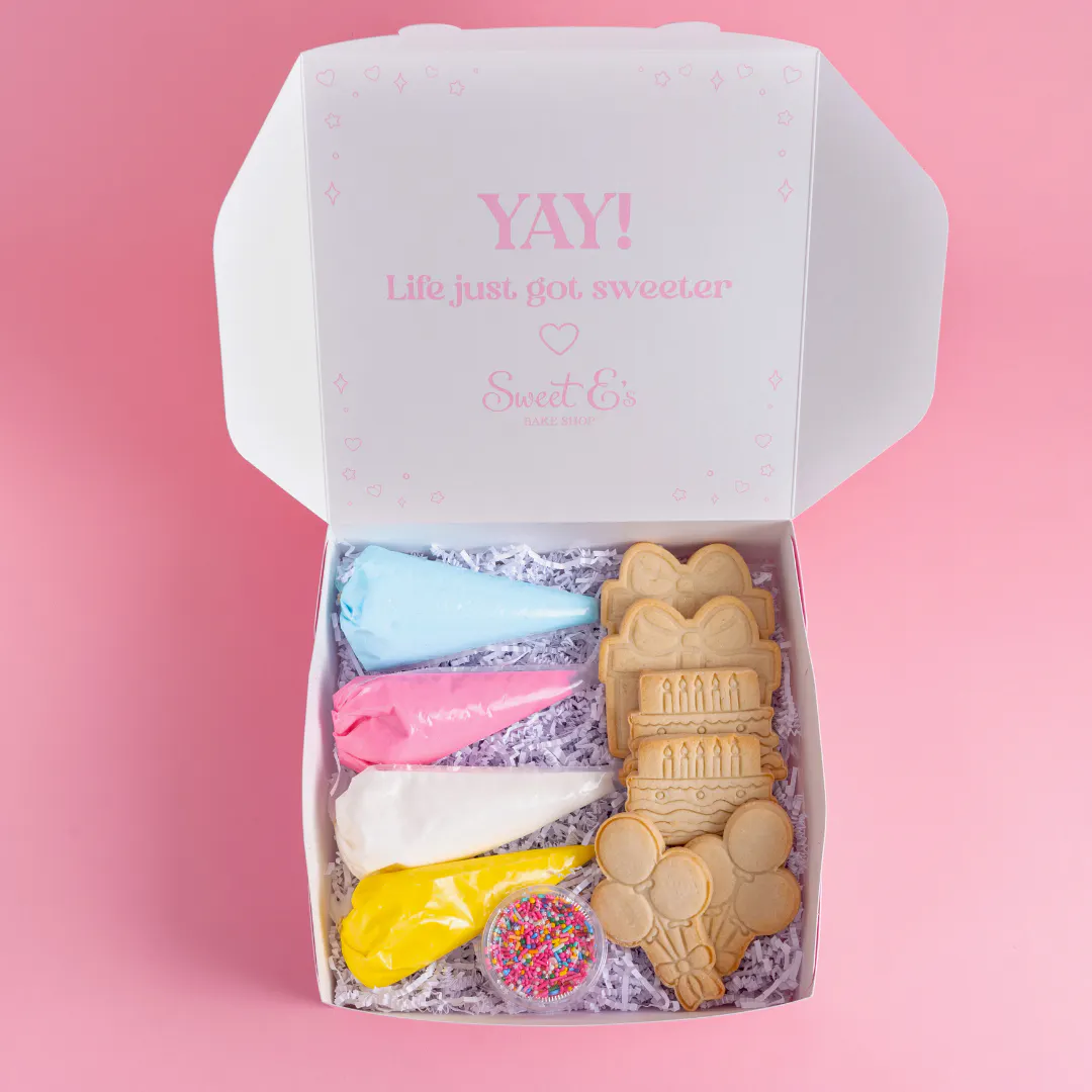 Birthday Cookie Decorating Kit - 6 Pack by Sweet E's Bake Shop - Alternate image 3