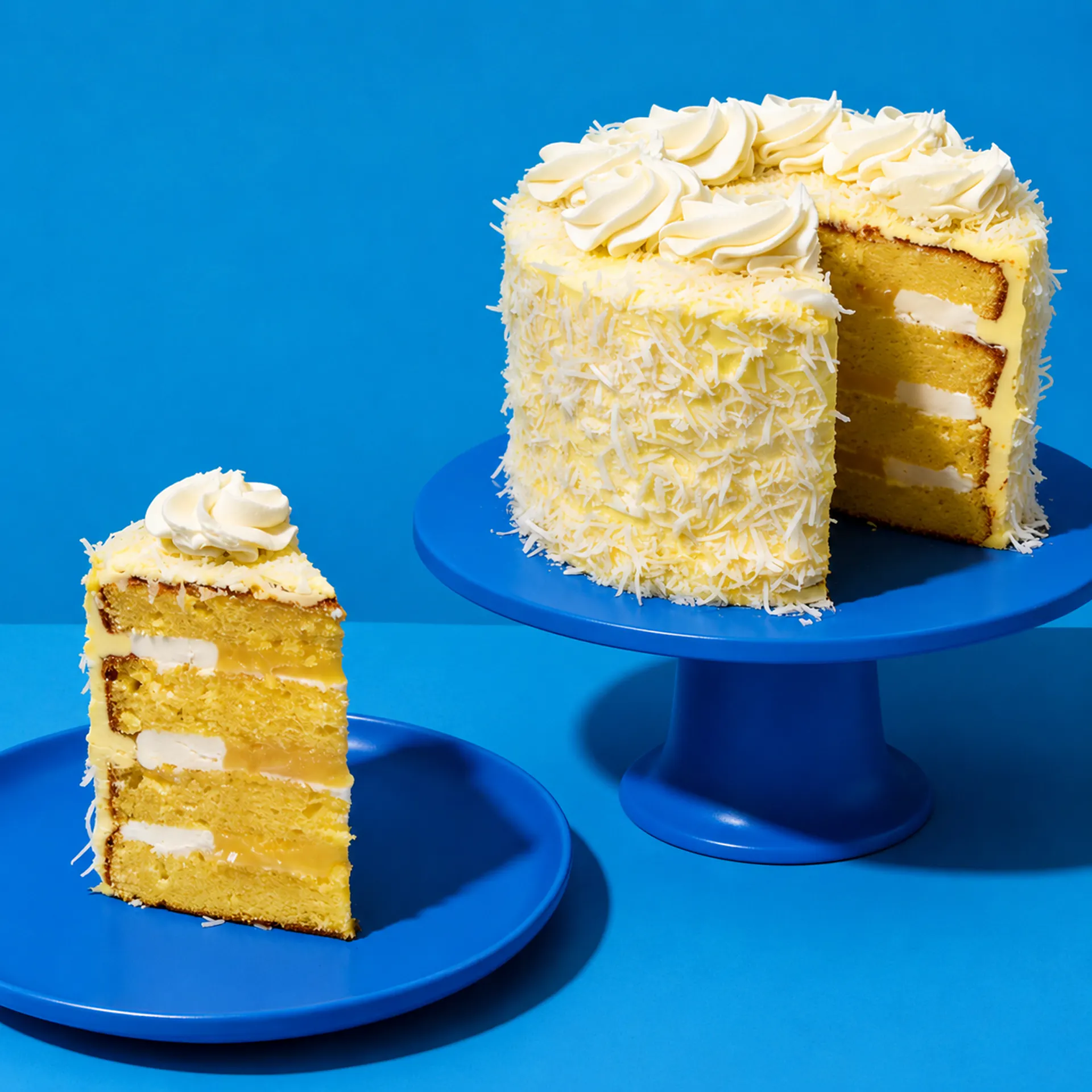 Lemon Coconut Cake by Splash Cafe