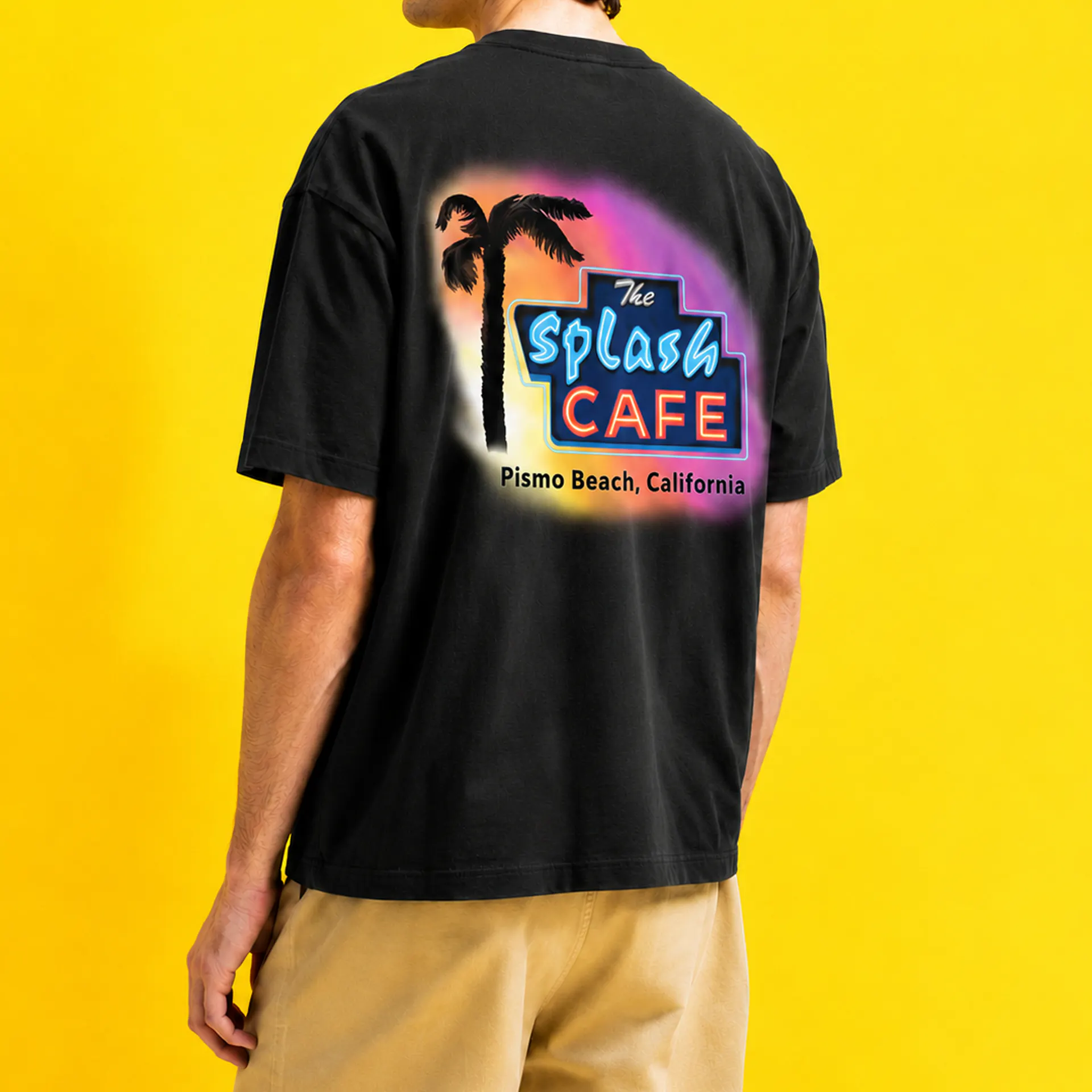 Splash Cafe Classic Beach T-shirt by Splash Cafe | Goldbelly