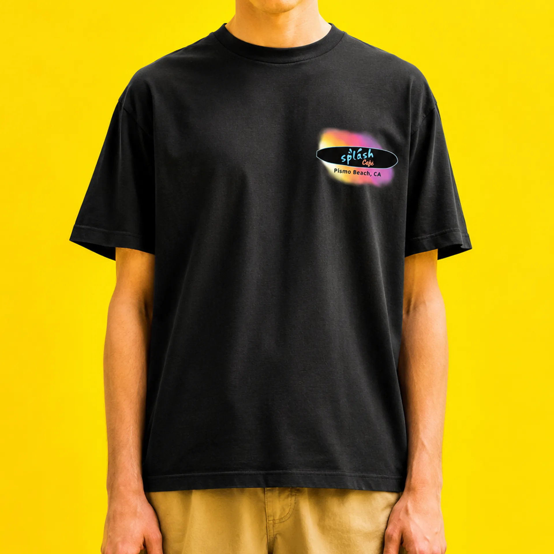 Splash Cafe Classic Beach T-shirt by Splash Cafe | Goldbelly