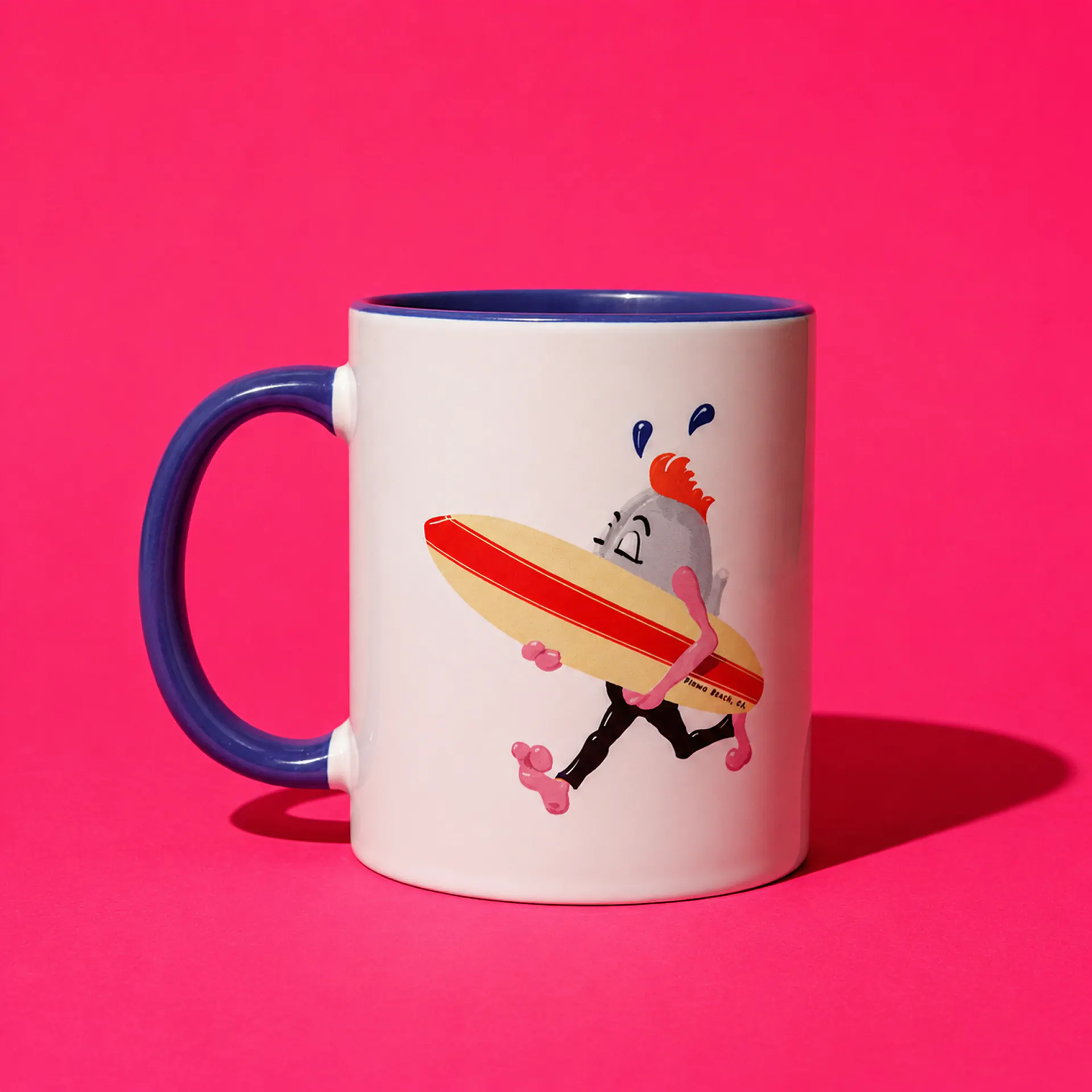 Splash Cafe Surfer Mugs - 2 Pack by Splash Cafe - Alternate image 1