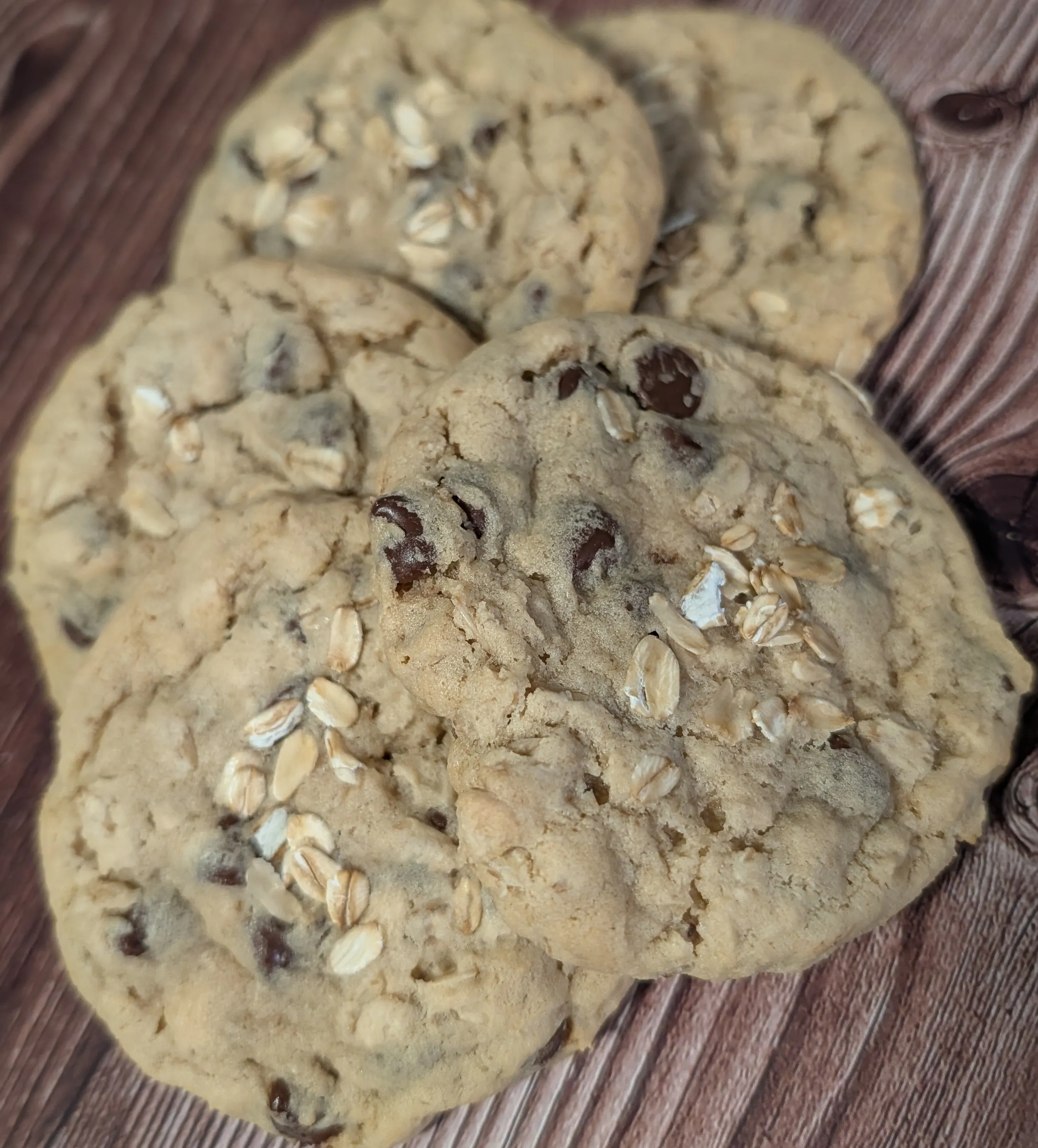 Vegan Classic Oatmeal Raisin Cookies by Henry's Cookies and Cream - Alternate image 1
