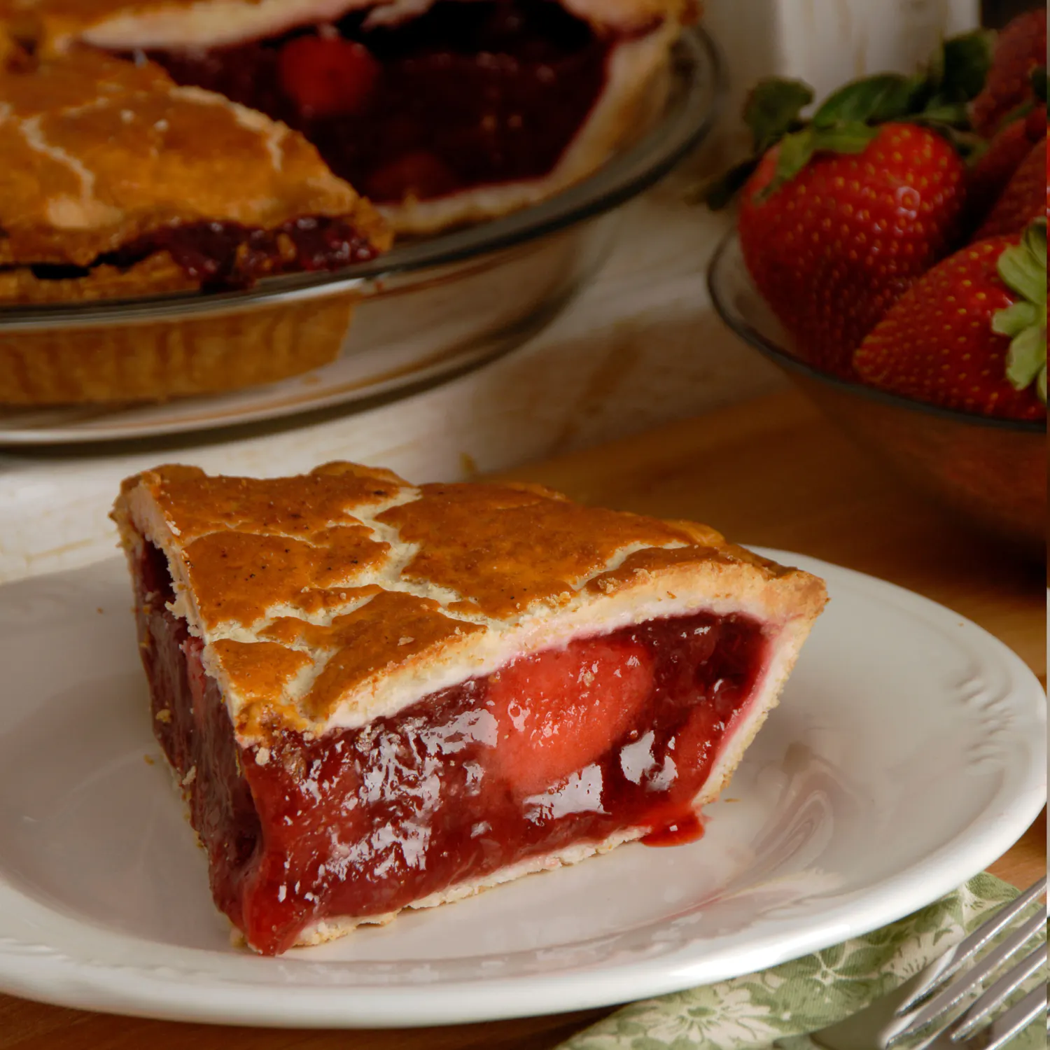 Strawberry Rhubarb Pie by Lyman Orchards - Alternate image 1