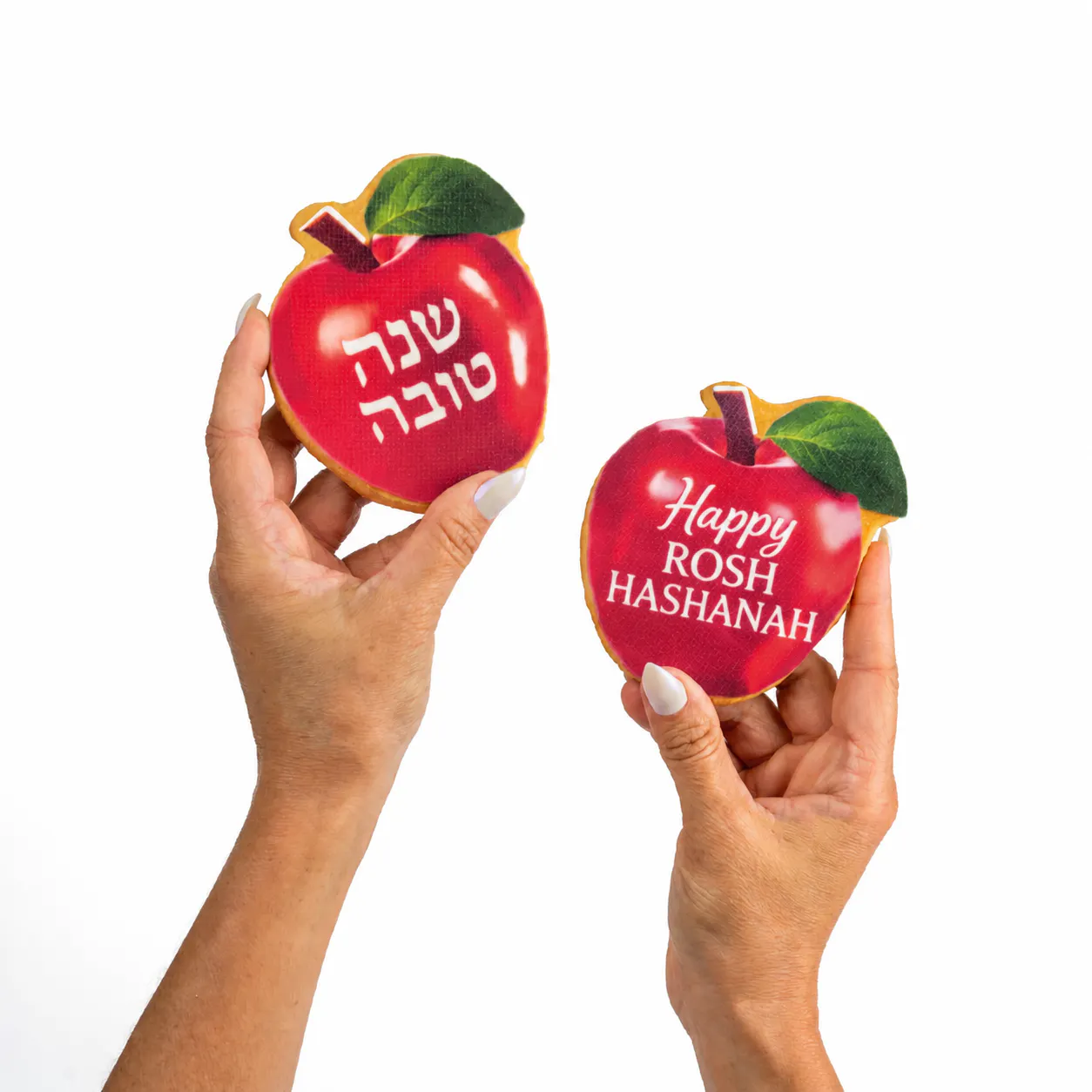 Rosh Hashanah Apple Shortbread Cookies by Sweet E's Bake Shop
