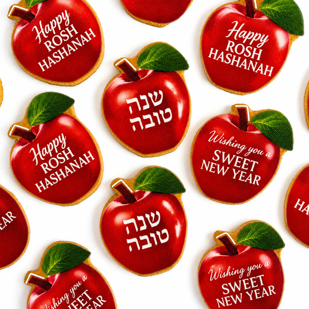 Rosh Hashanah Apple Shortbread Cookies by Sweet E's Bake Shop - Alternate image 3