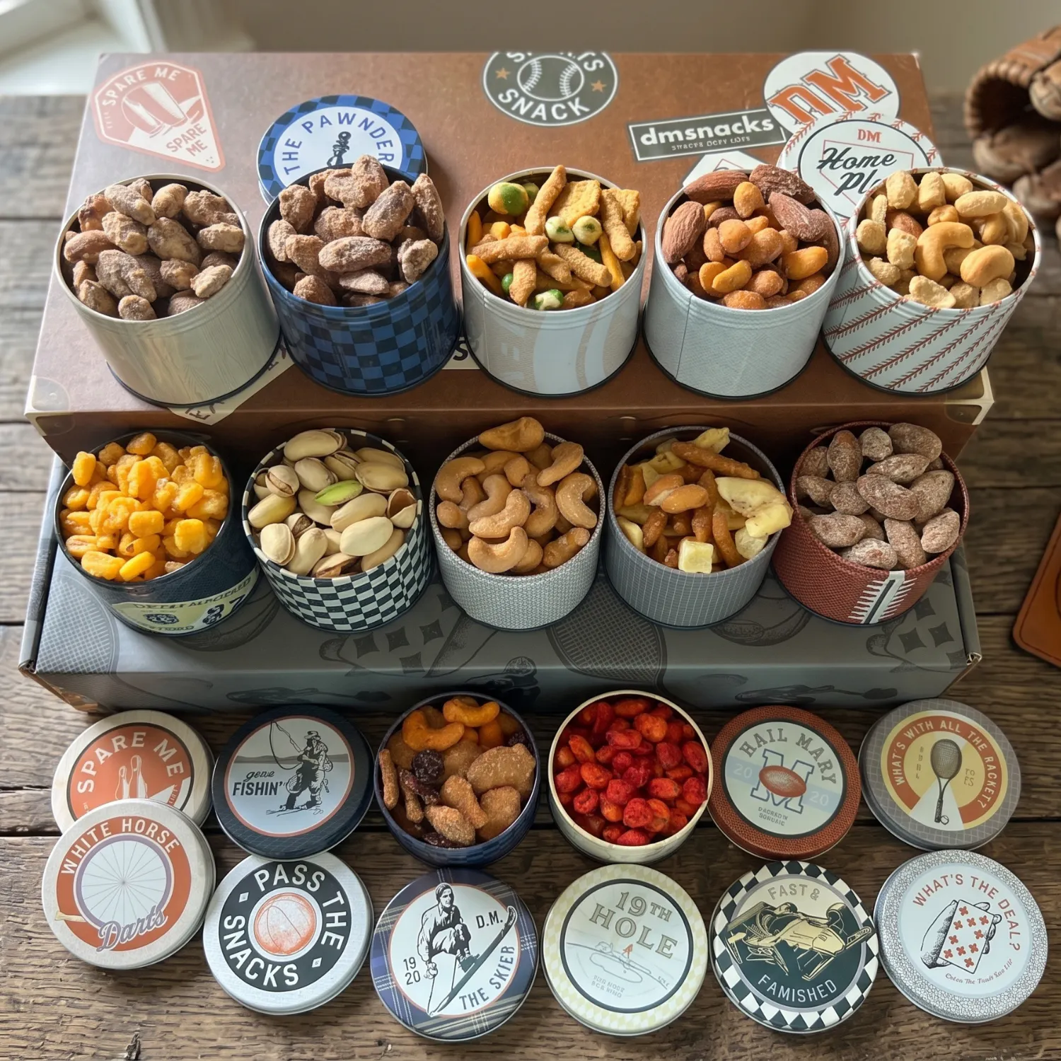 Bar Snack Sampler Gift Box by Sugar Plum