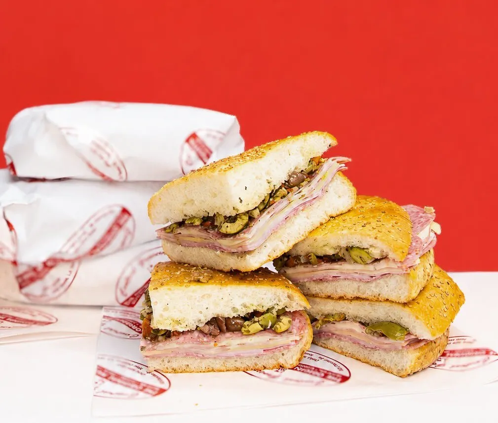 Original Muffuletta Sandwich - 4 pack (Serves 14-16) by Central Grocery Muffulettas - Alternate image 10