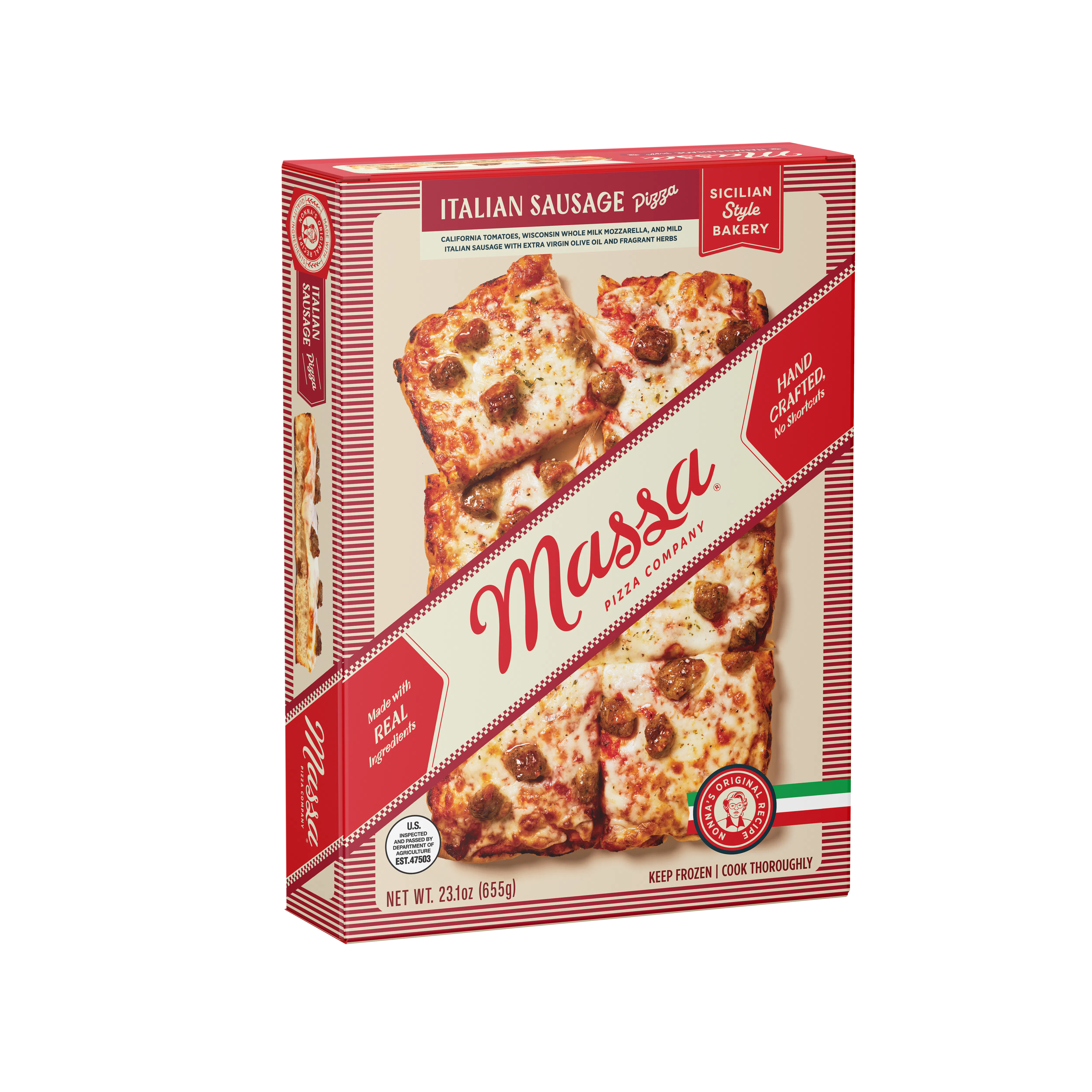 Sicilian Bianca Pizza - 3 Pack by Massa Pizza Company | Goldbelly