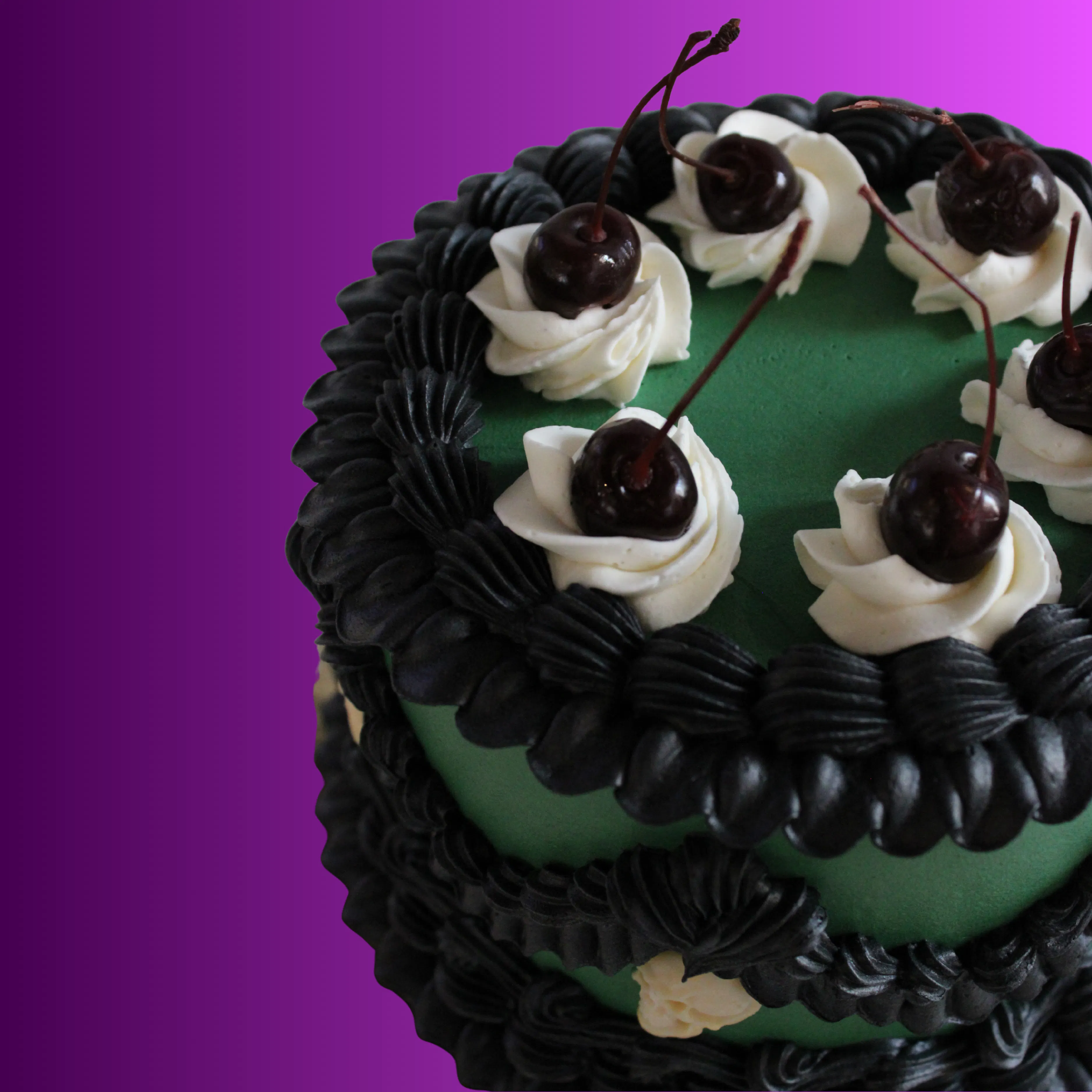 "The Haunted Victorian" Black Forest Cake by The Goddess and Grocer - Alternate image 1
