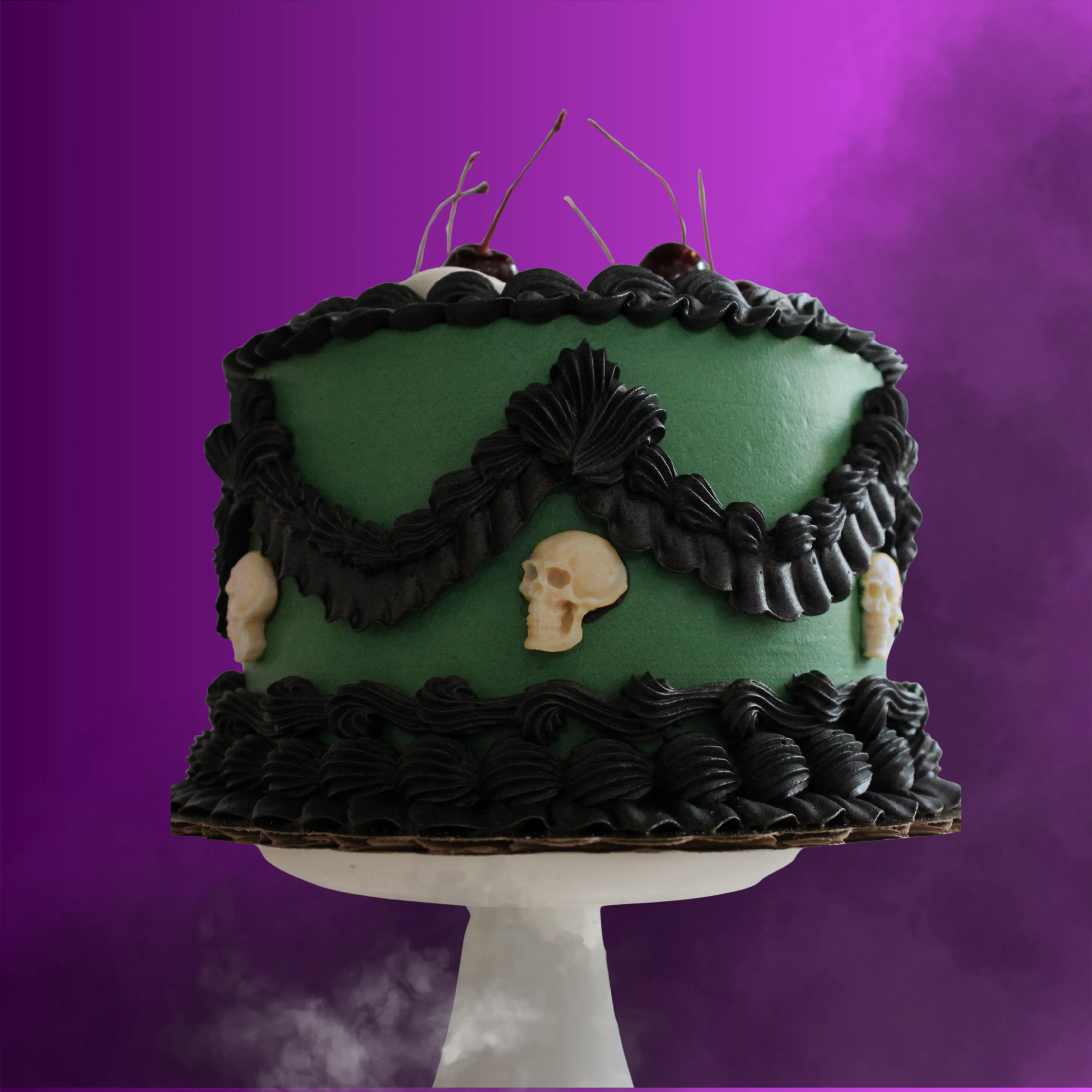 "The Haunted Victorian" Black Forest Cake by The Goddess and Grocer