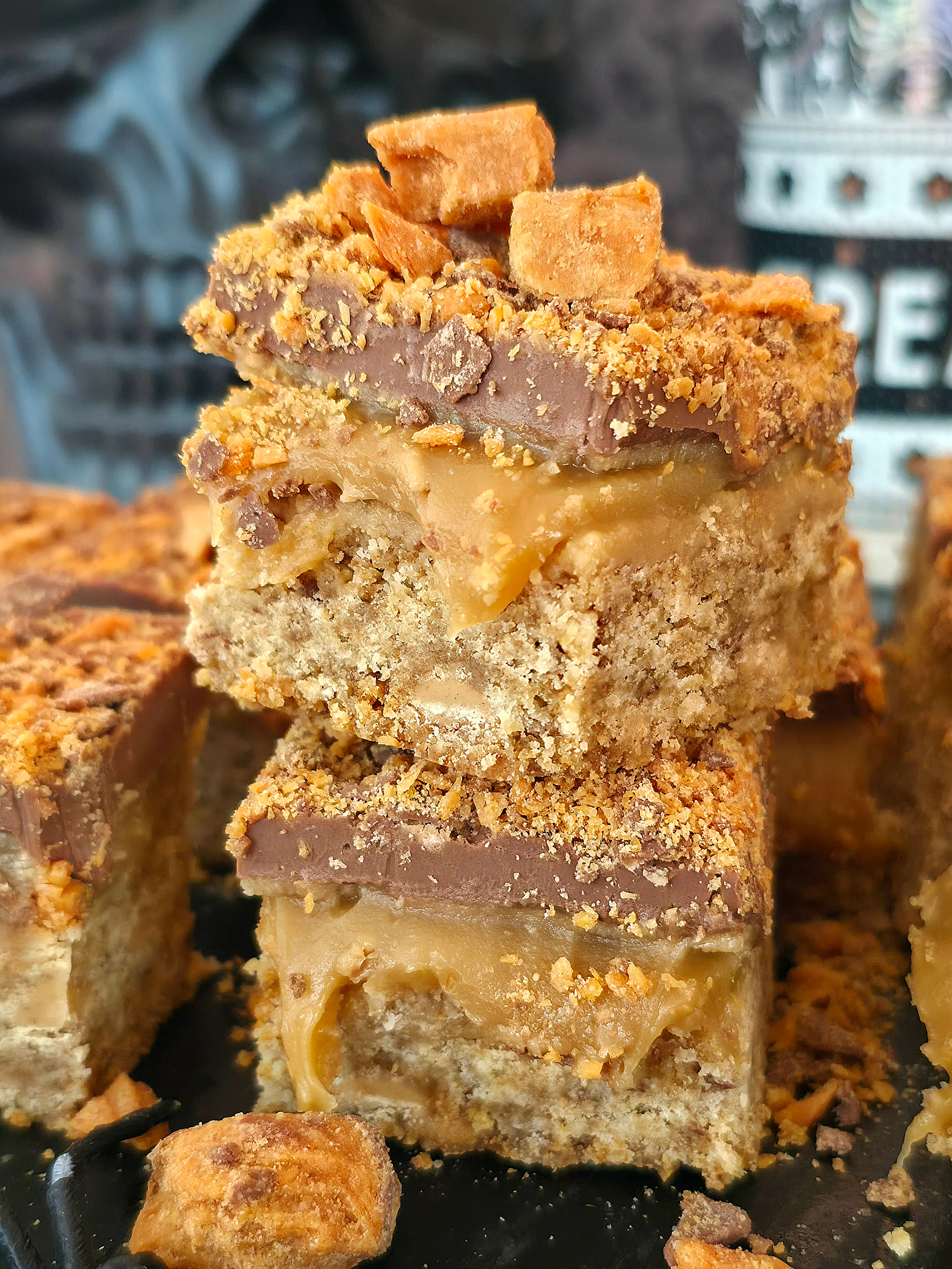 Butterfinger Millionaires Shortbread by Shortbread Society