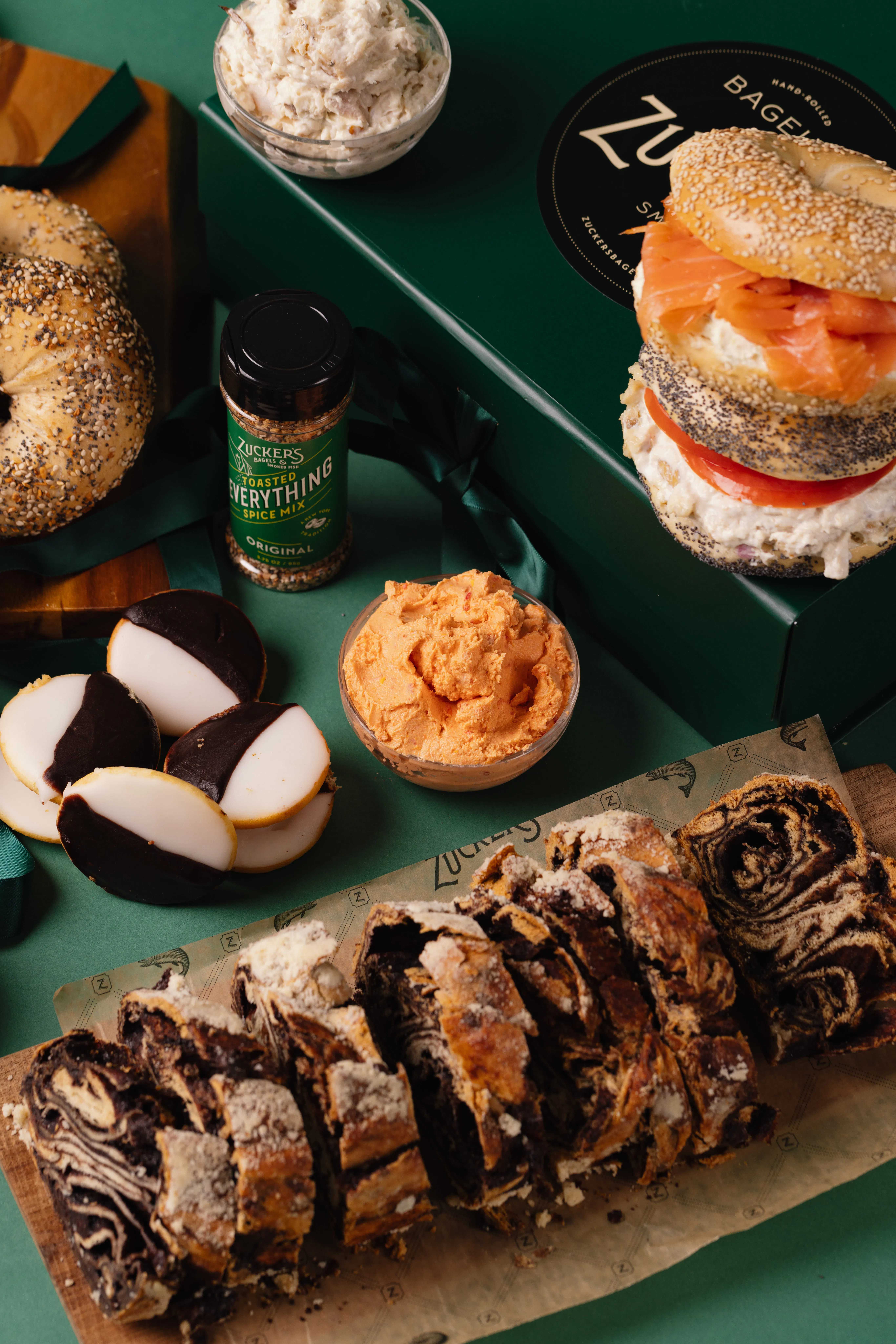 Yom Kippur Break-the-Fast Bagel Kit for 6 by Zucker's Bagels and Smoked Fish