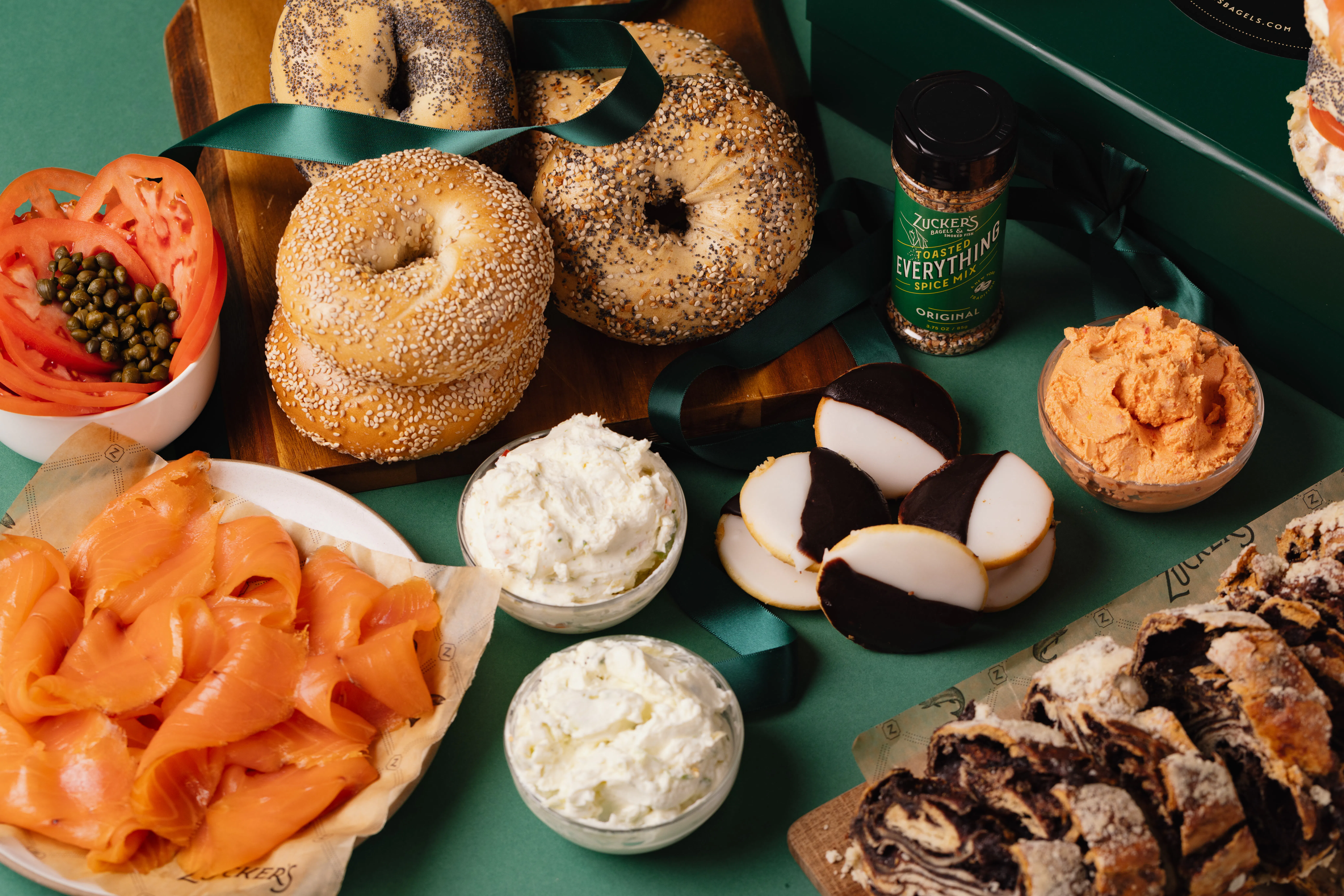 Yom Kippur Break-the-Fast Bagel Kit for 6 by Zucker's Bagels and Smoked Fish - Alternate image 2
