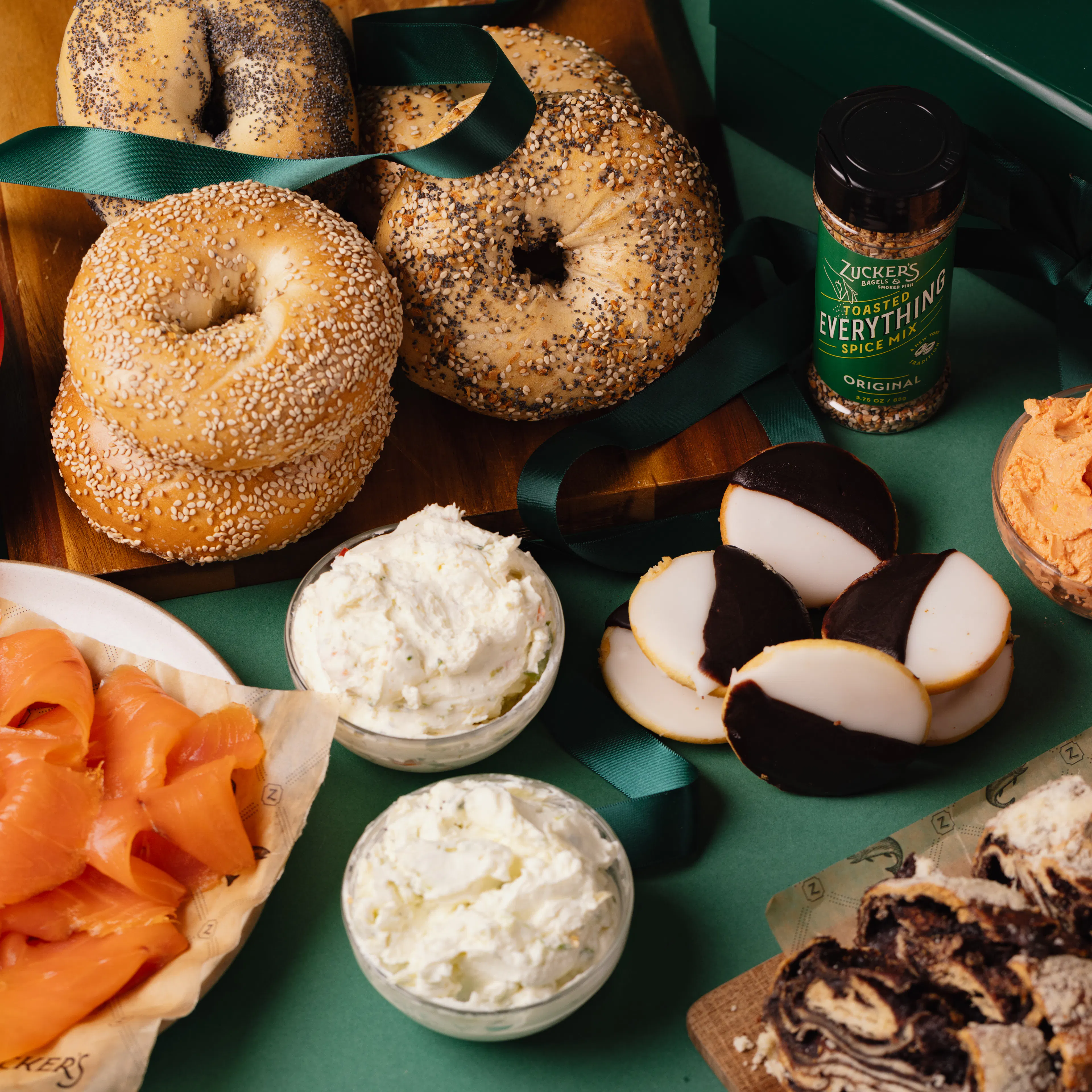 Yom Kippur Break-the-Fast Bagel Kit for 6 by Zucker's Bagels and Smoked Fish - Alternate image 2