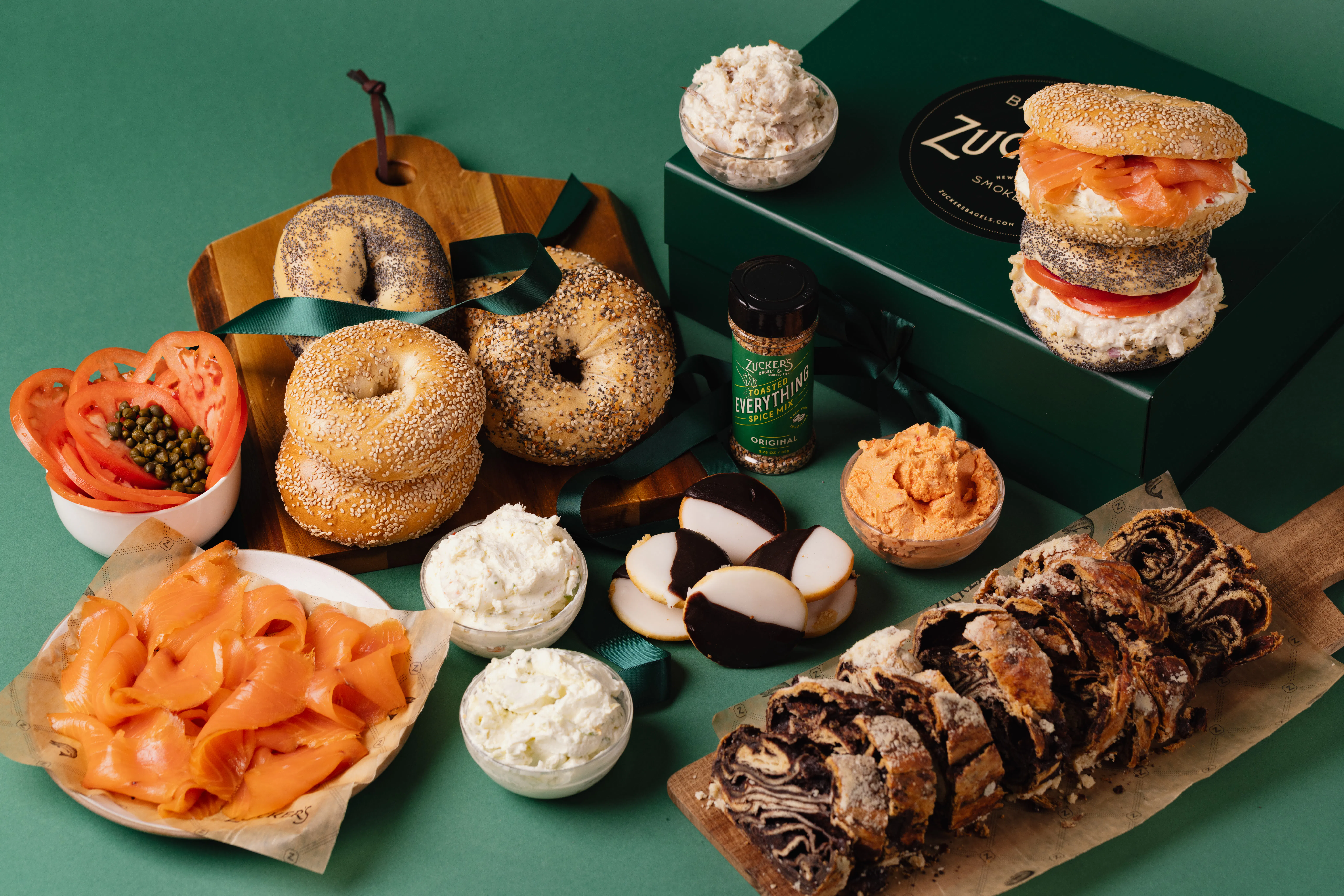 Yom Kippur Break-the-Fast Bagel Kit for 6 by Zucker's Bagels and Smoked Fish - Alternate image 3