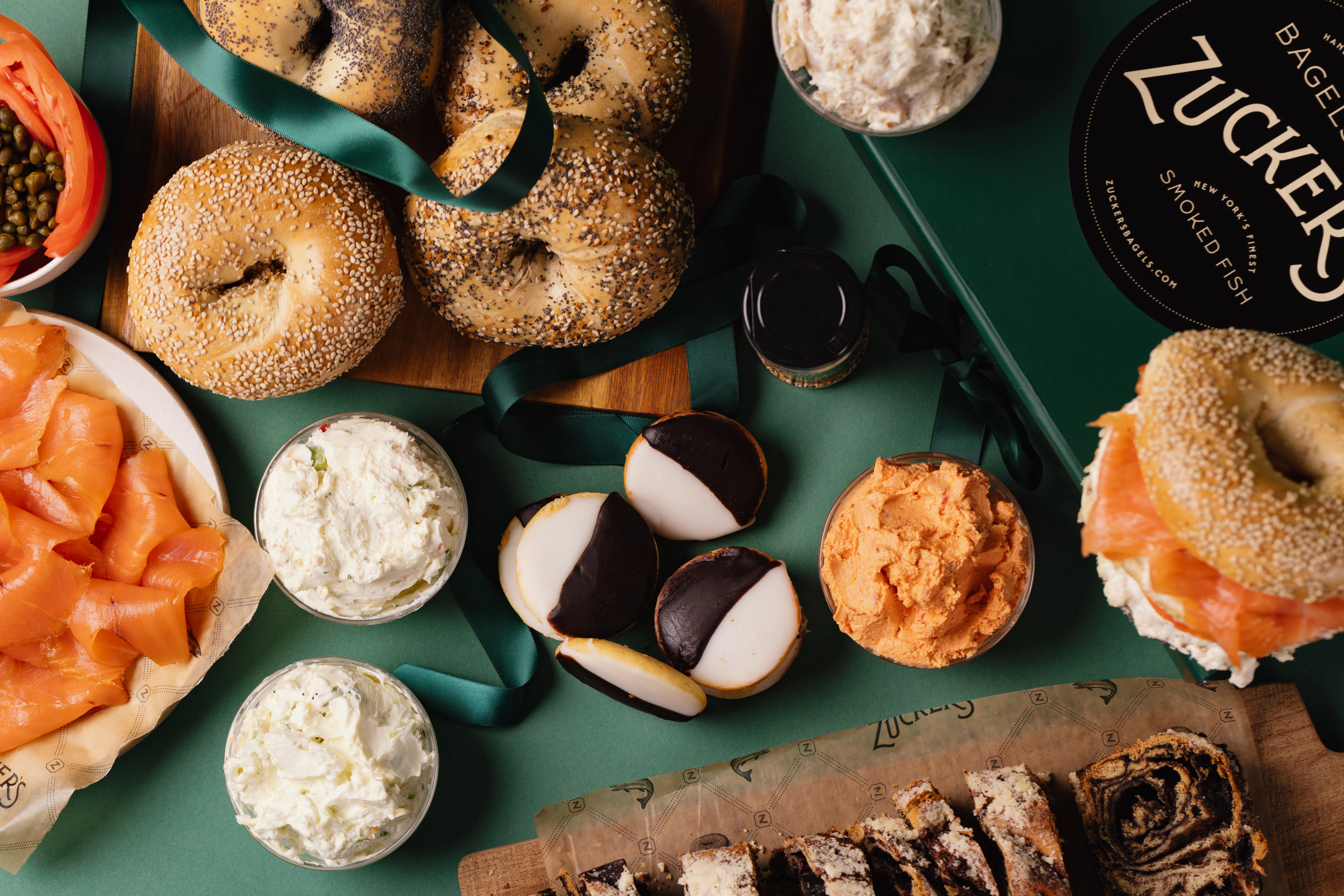 Yom Kippur Break-the-Fast Bagel Kit for 6 by Zucker's Bagels and Smoked Fish - Alternate image 4