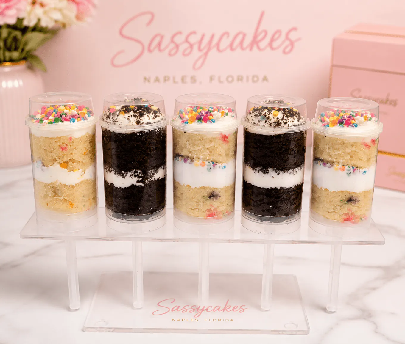 Cake Push Pops by Sassy Cakes
