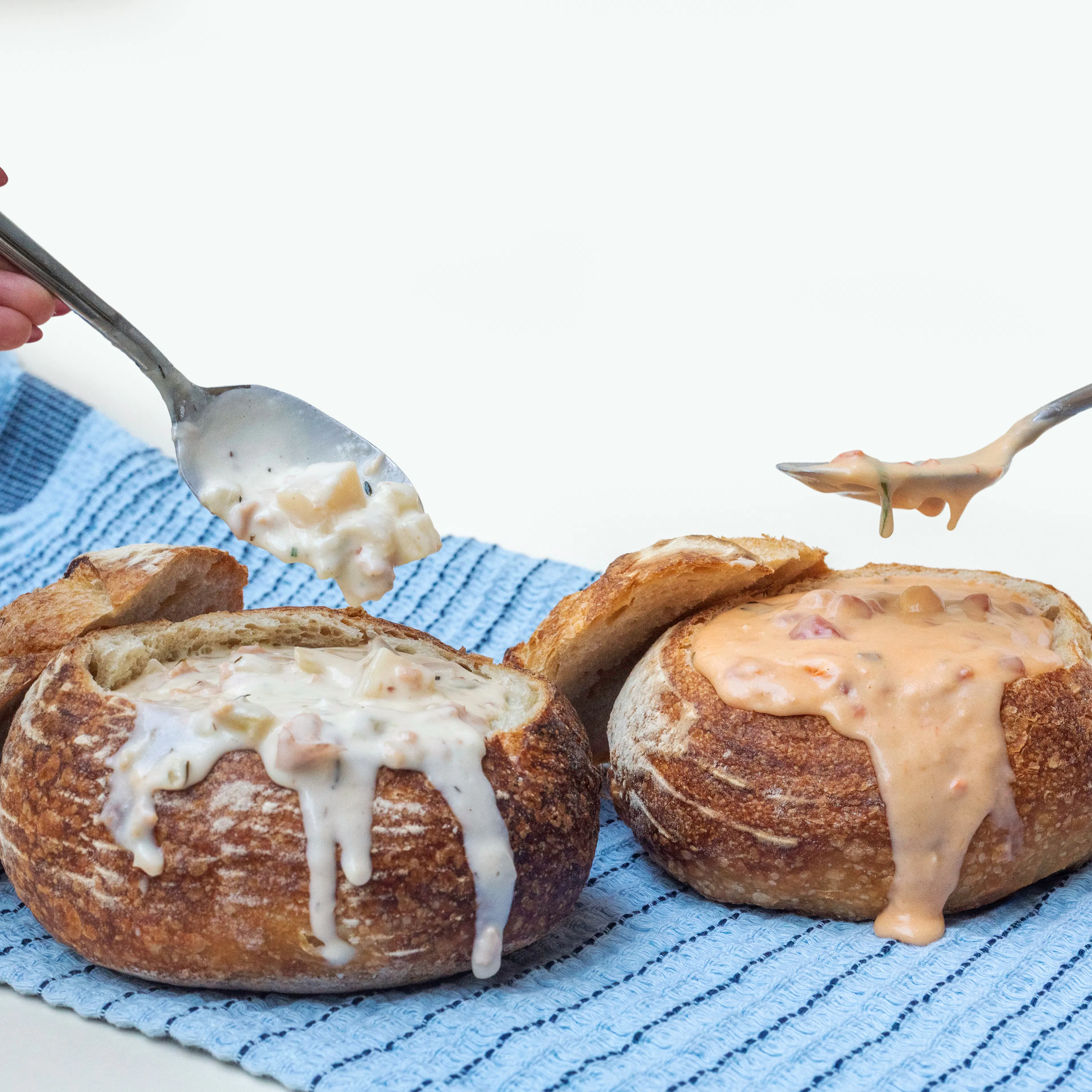 Sourdough Bread Bowl & Chowder Kit for 2 by Pike Place Chowder - Alternate image 1