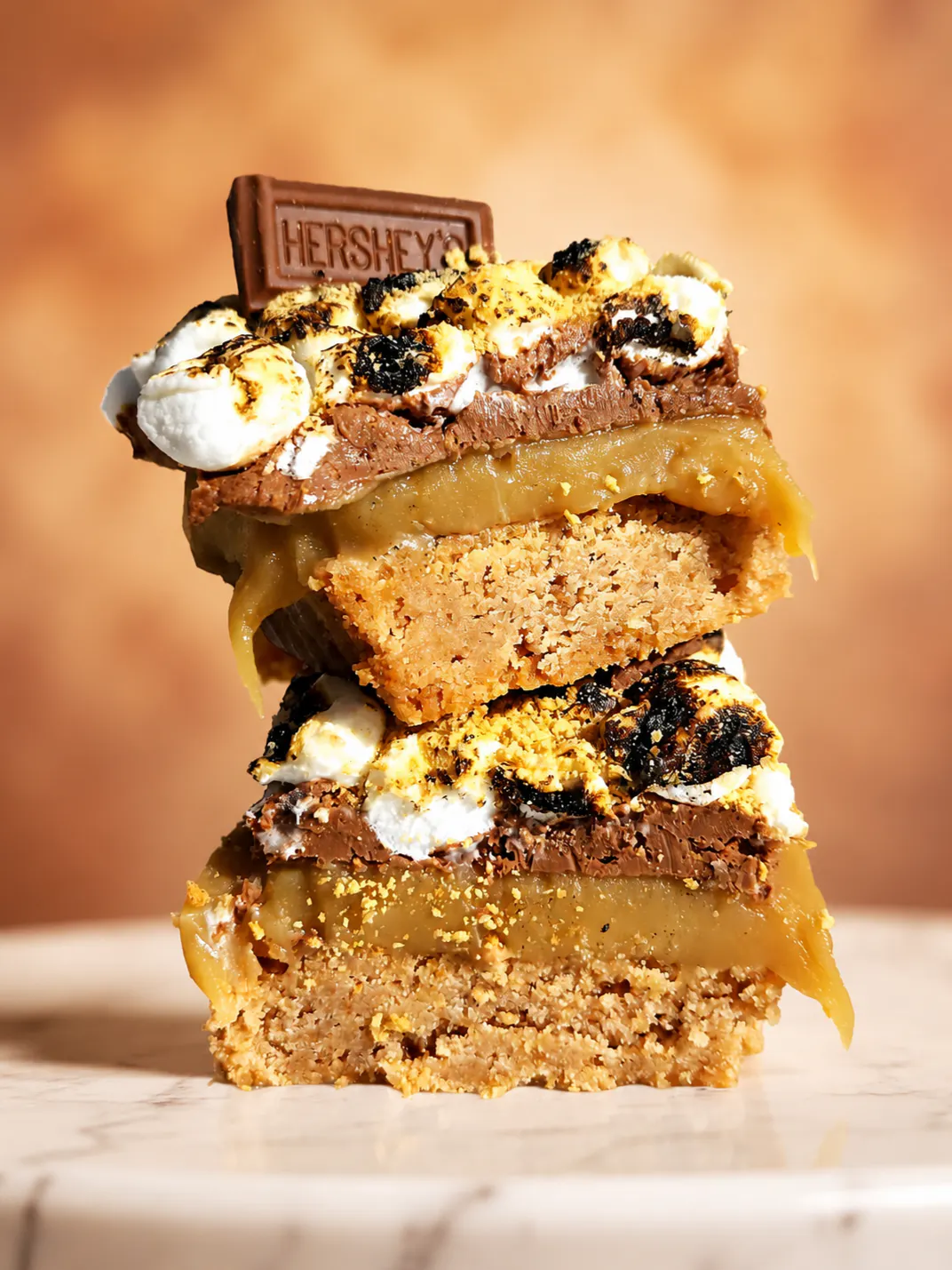 S'mores Millionaire's Shortbread Tray by Shortbread Society