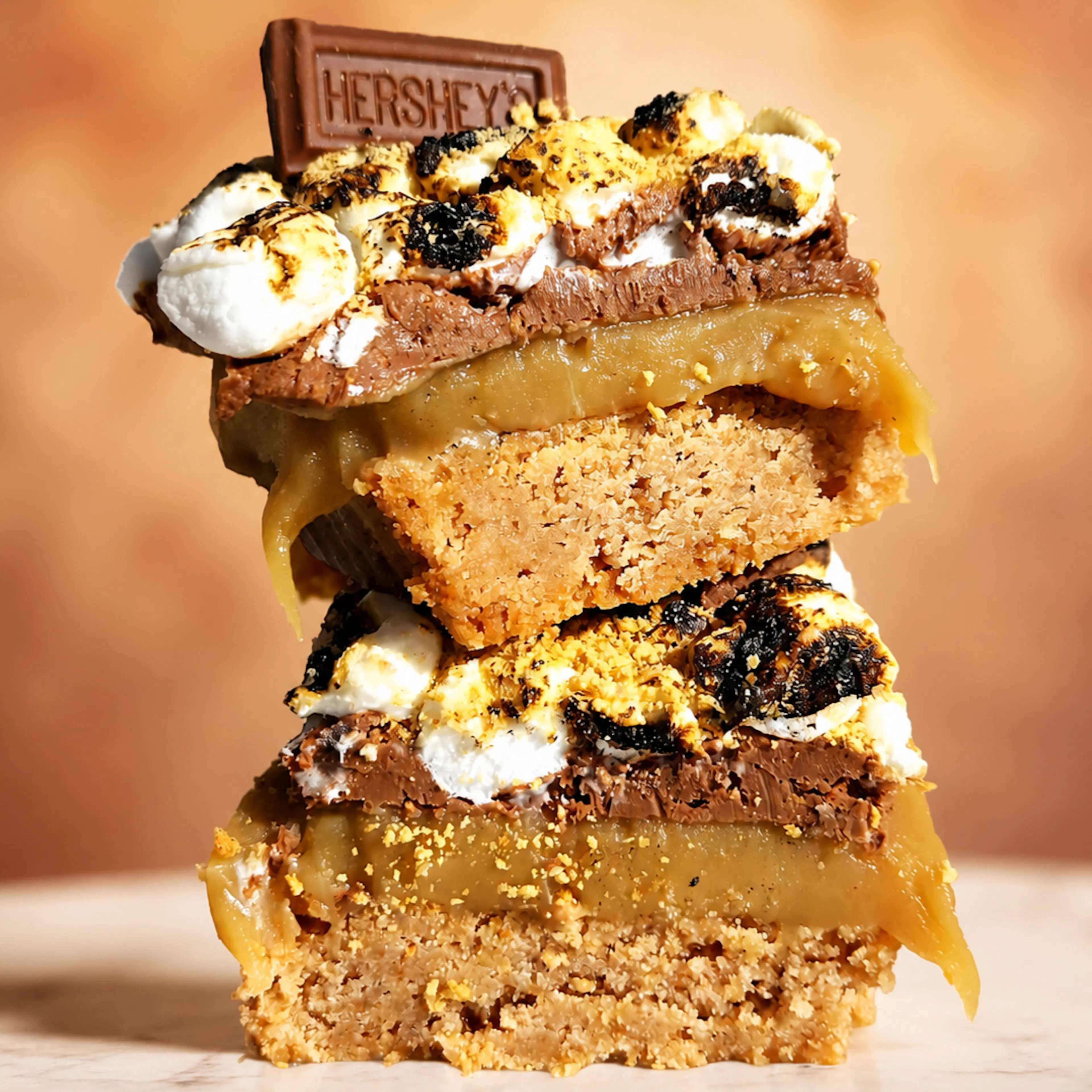 S'mores Millionaire's Shortbread Tray by Shortbread Society