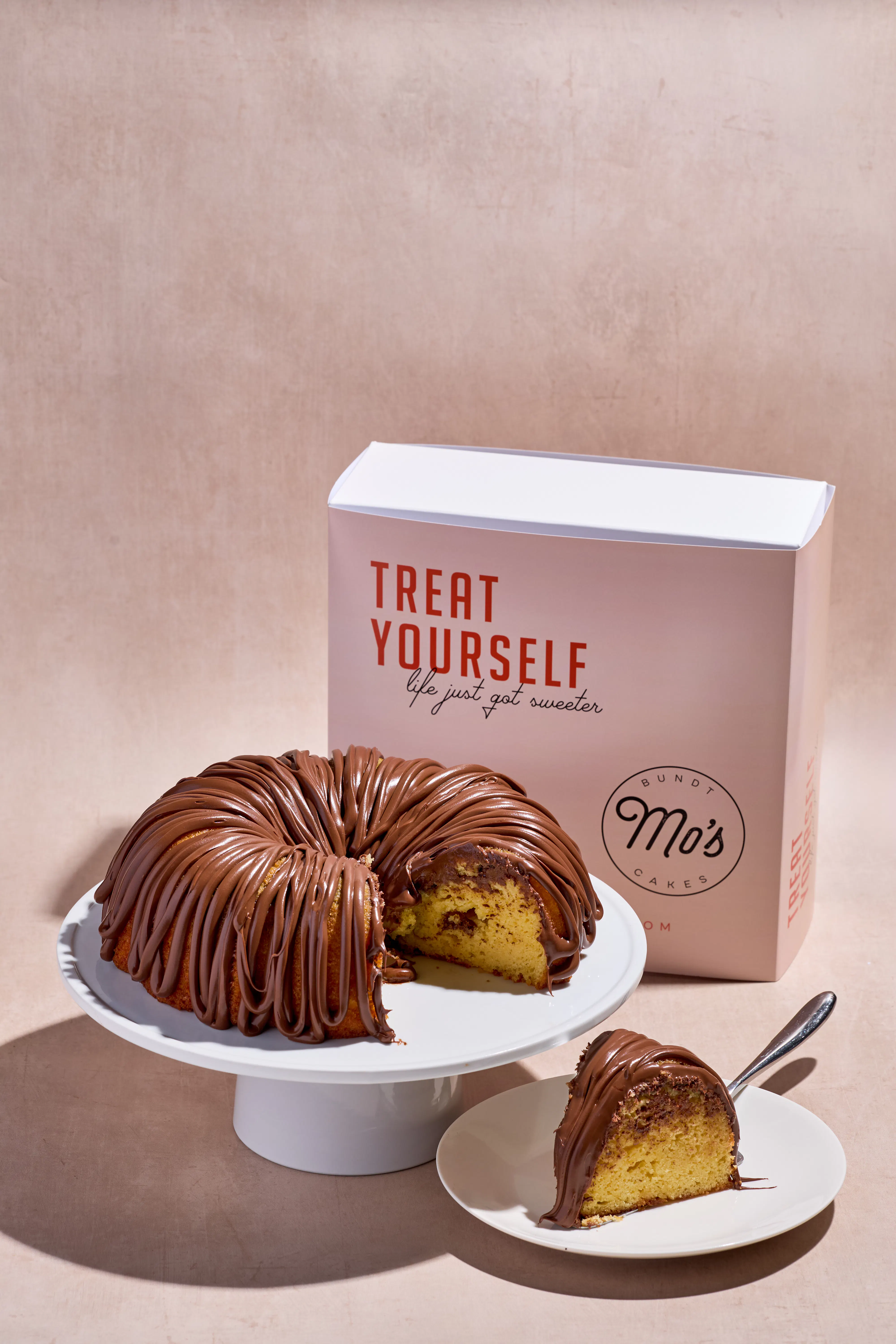 Nutella Bundt Cake by Mo's Bundt Cakes