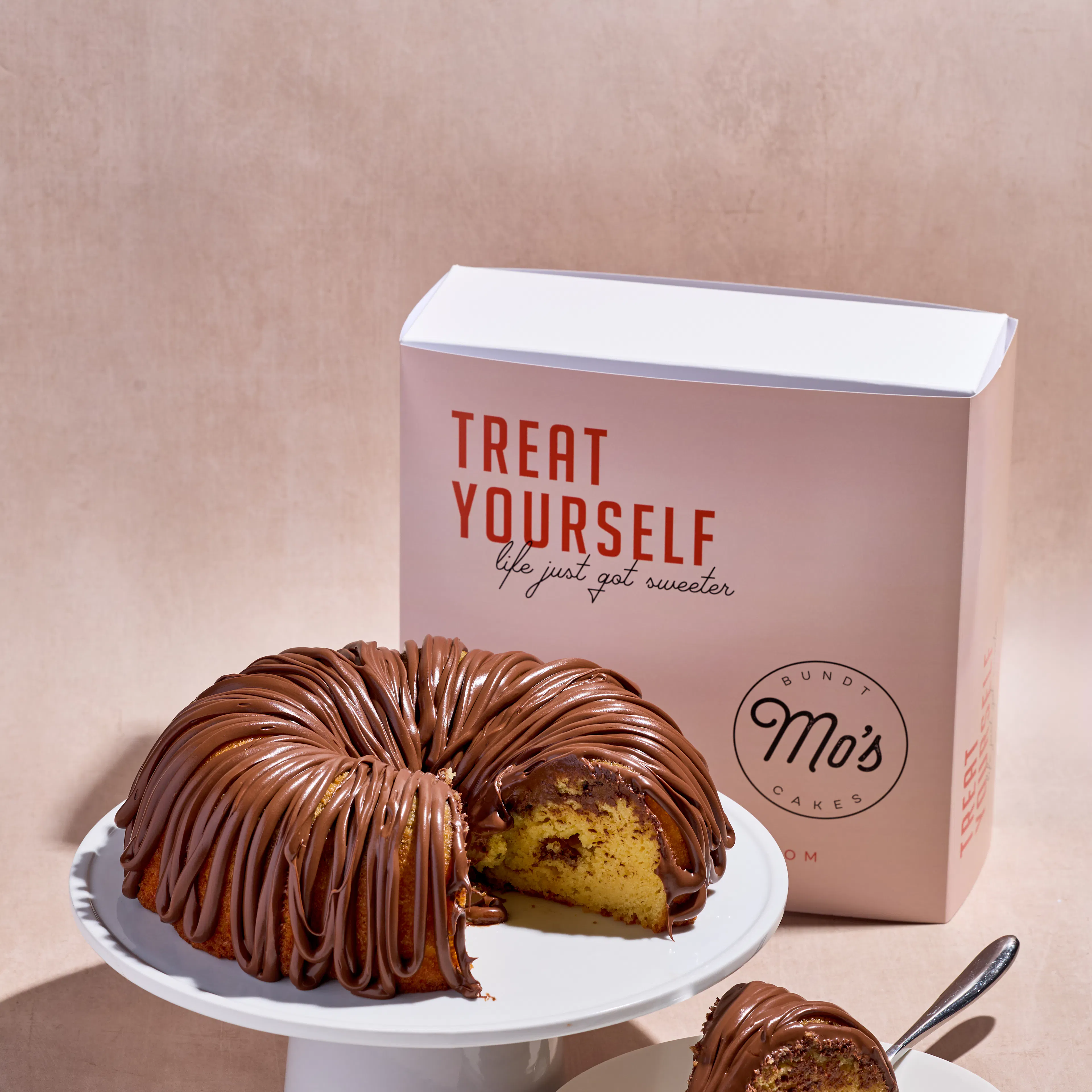 Nutella Bundt Cake by Mo's Bundt Cakes