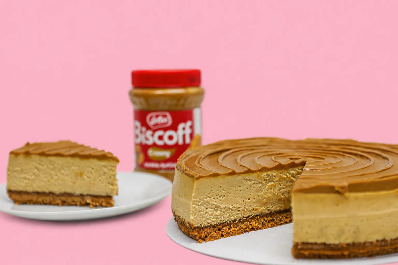 Biscoff Cookie Cheesecake by Chef Adrianne Calvo