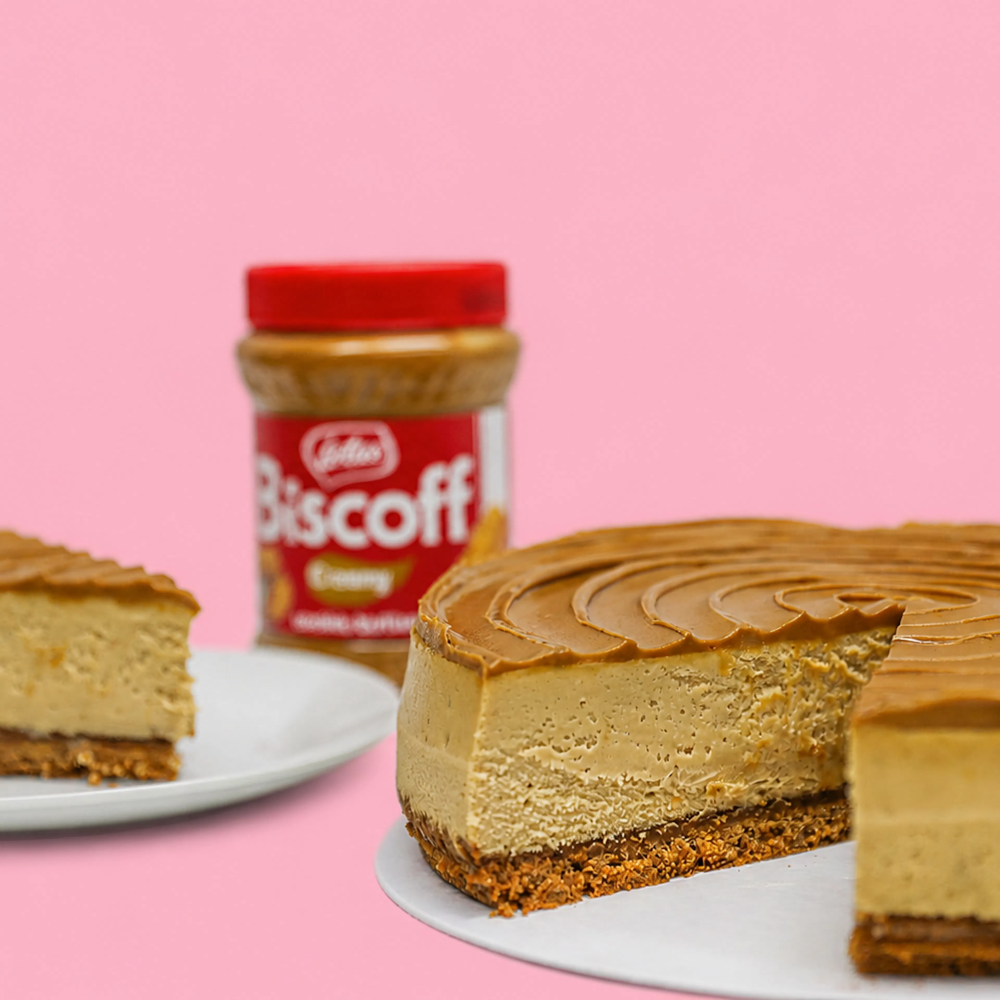 Biscoff Cookie Cheesecake by Chef Adrianne Calvo