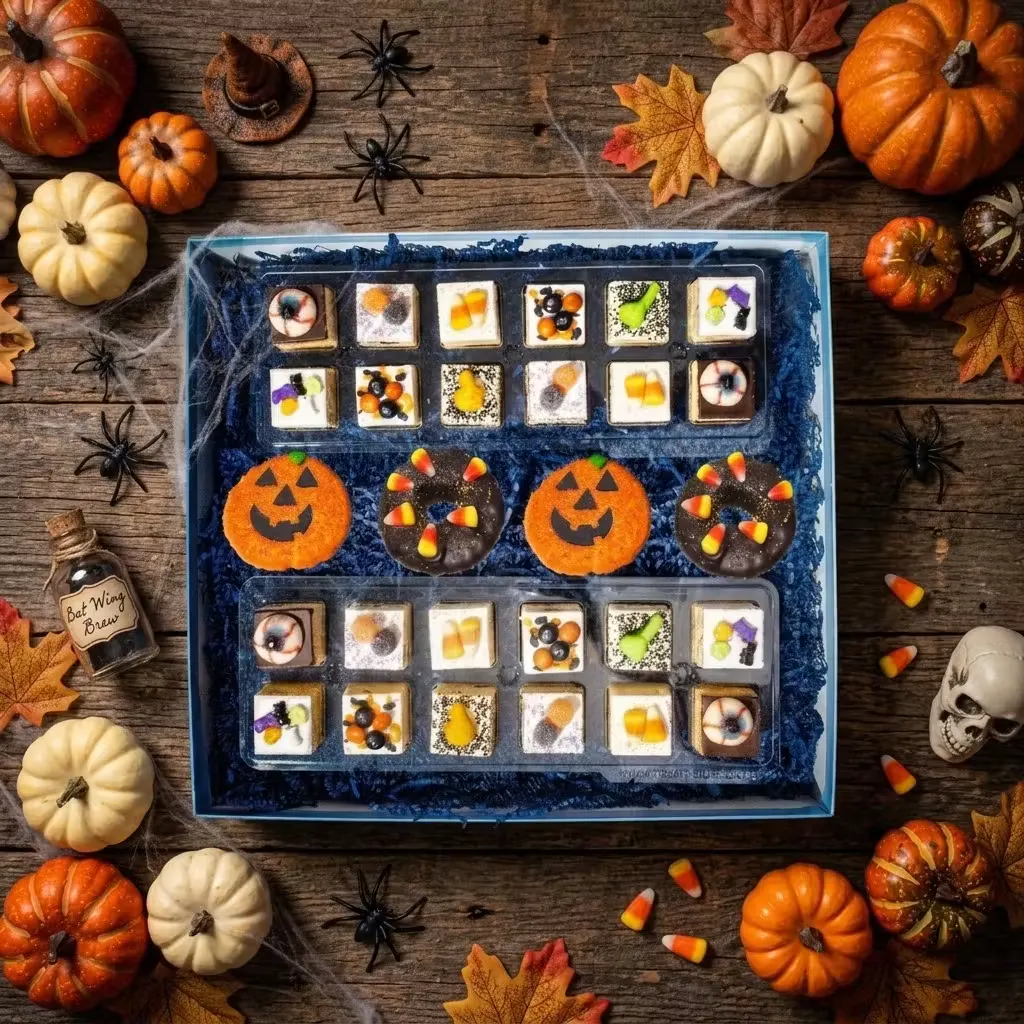 Halloween Rice Krispie Treats Deluxe Gift Box by Treat House