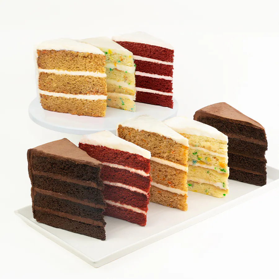 Best Sellers Cake Slice Sampler - 8 Slices by Carlo's Bakery