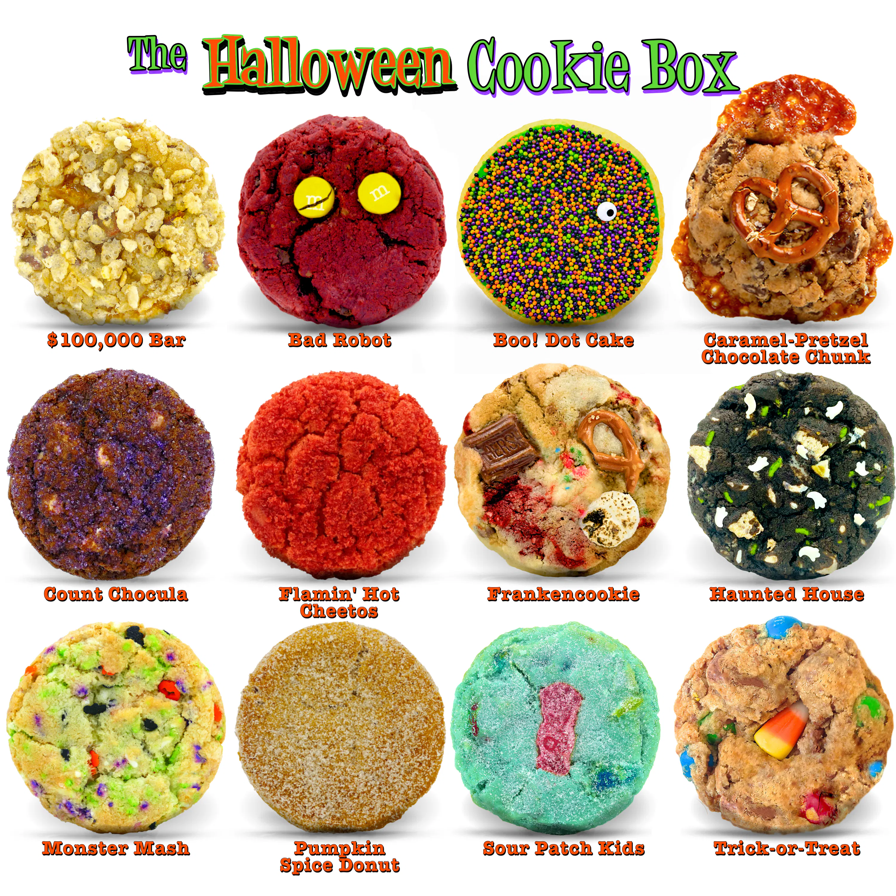 Halloween Cookie Box - 12 Pack by Cookie Good - Alternate image 10