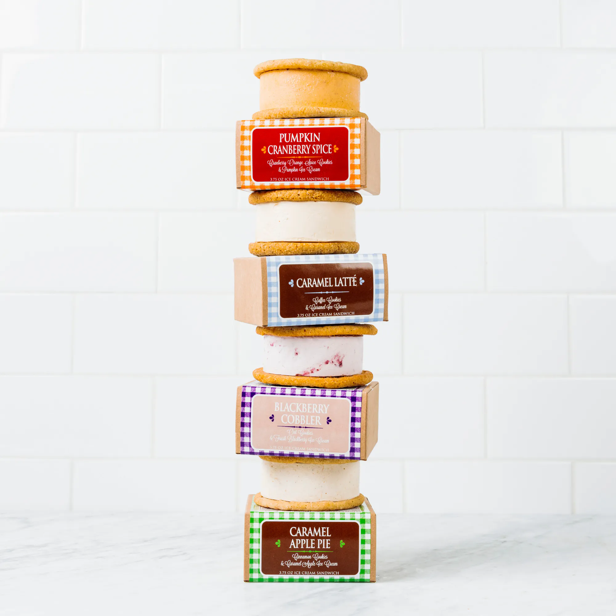 Fall Favorites Collection Ice Cream Sandwiches - 8 Pack by Nye's Cream Sandwiches - Alternate image 2