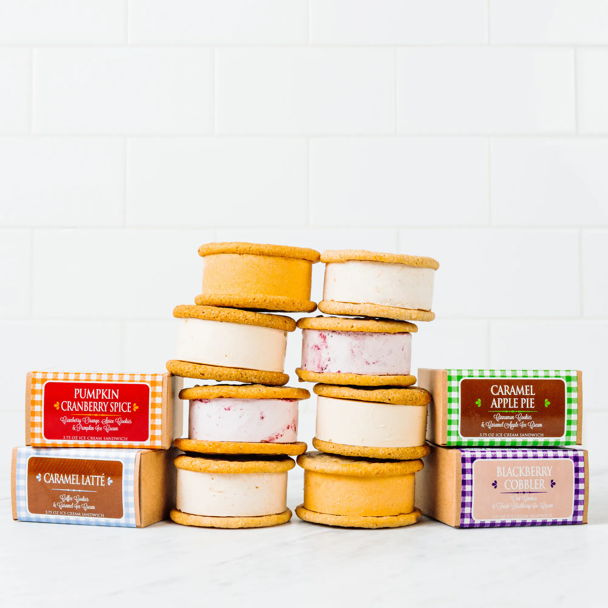 Fall Favorites Collection Ice Cream Sandwiches - 8 Pack by Nye's Cream Sandwiches - Alternate image 3