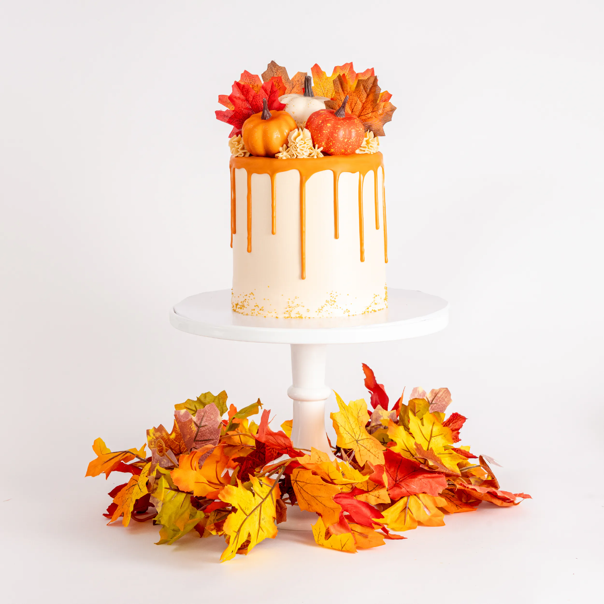 Thanksgiving Pumpkin Spice Cake by Sweet E's Bake Shop - Alternate image 1